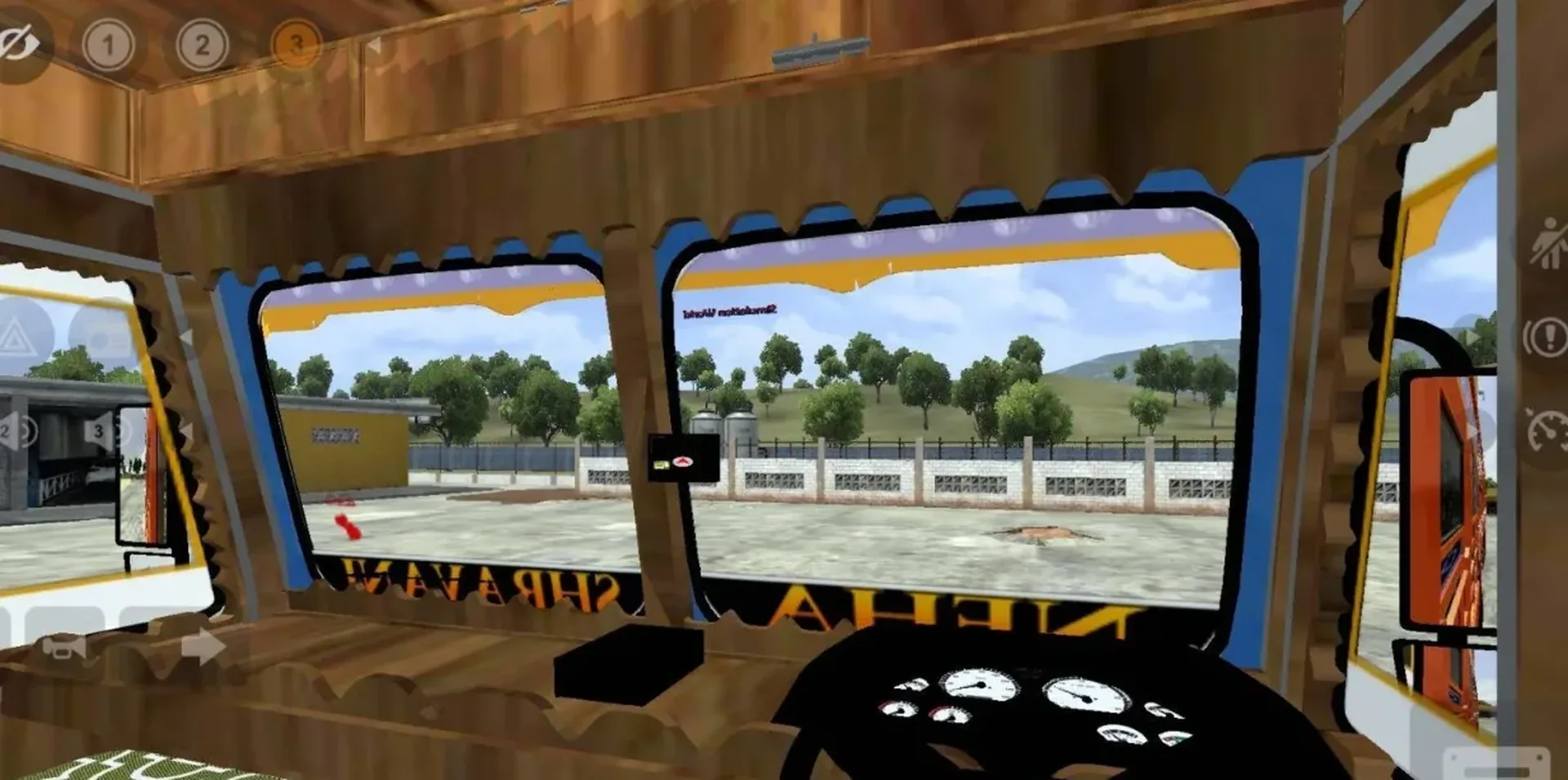 Belagum Ashok Leyland Truck Mod Bussid/Bussin By Simulation World screenshot 2