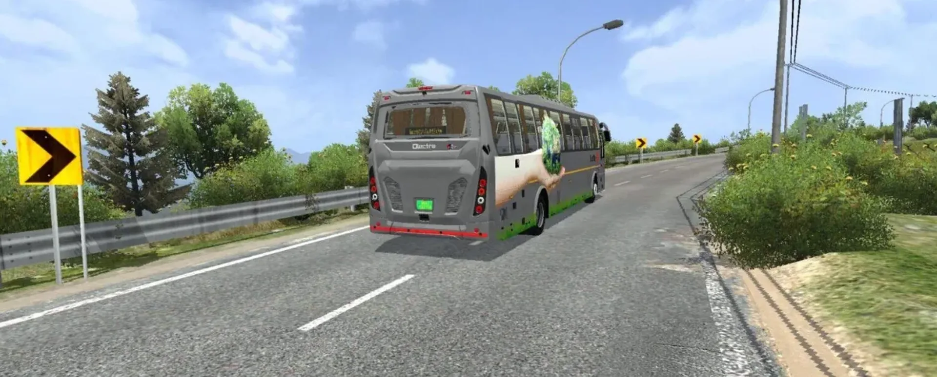 BYD Olectra CX2 EV Bus Mod Bussid/Bussin By Simulation World screenshot 1