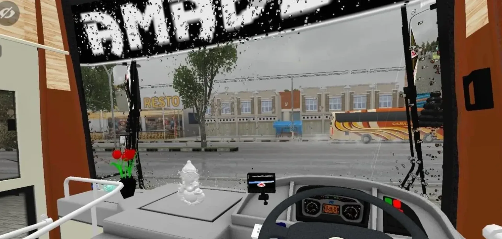 Damodar BS6 AC Sleeper Bus Mod for the First time in Bussid/Bussin screenshot 1