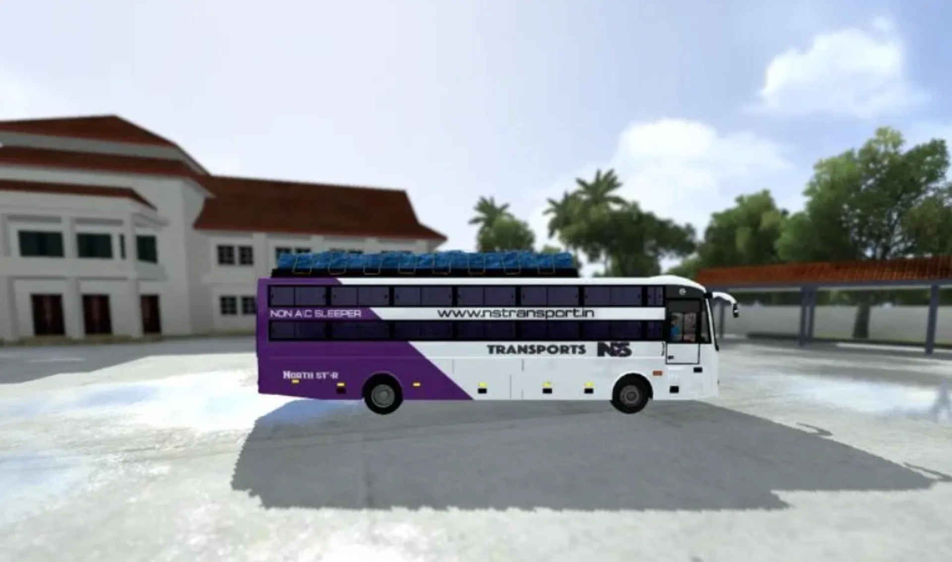 Damodar SHD NonAc 3 in 1 Bus Pack Bussid/Bussin By Simulation World screenshot 4