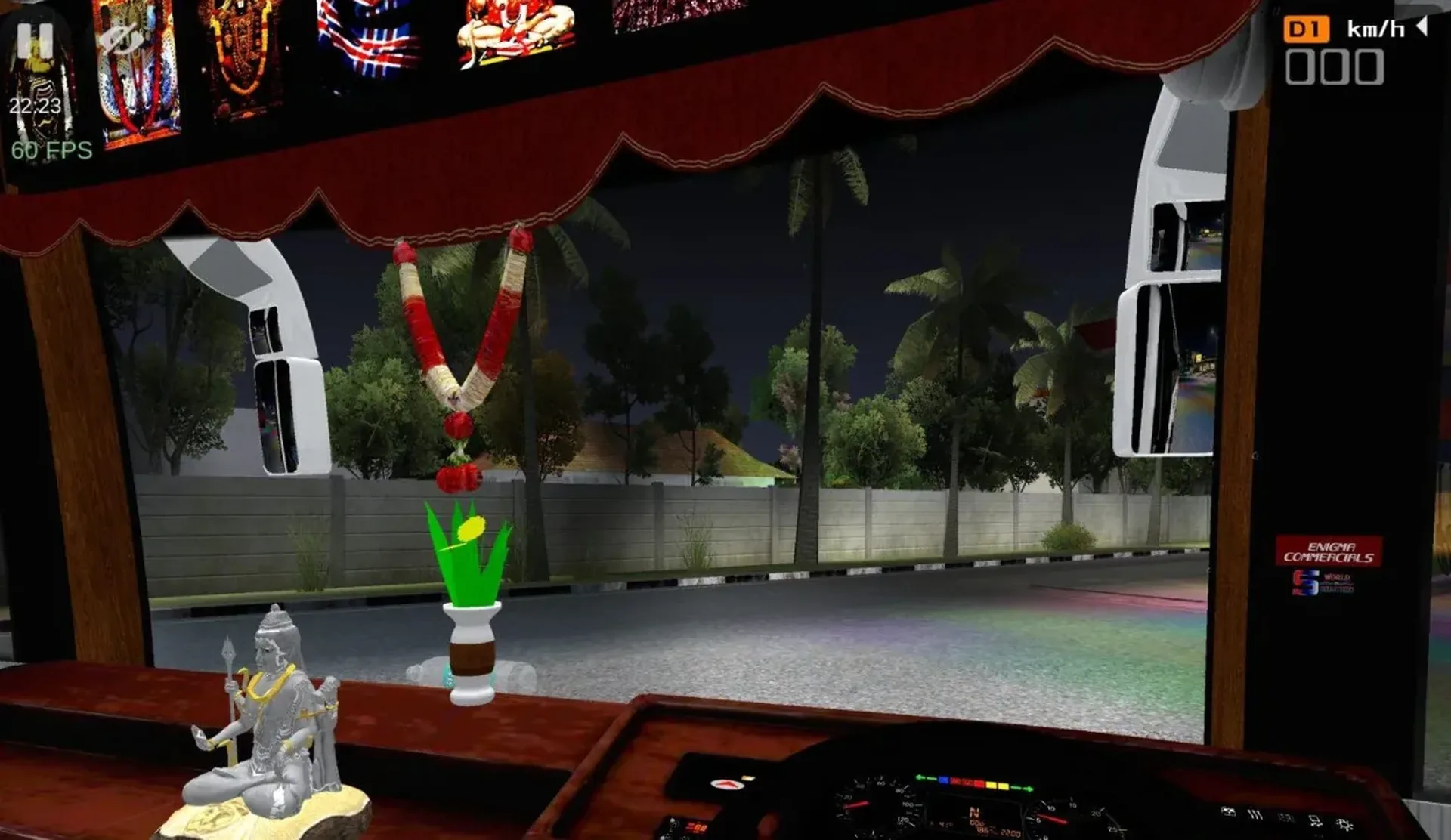 Damodar Spider X Jaswant AC Coach Pack Bussid/Bussin By Simulation World screenshot 3