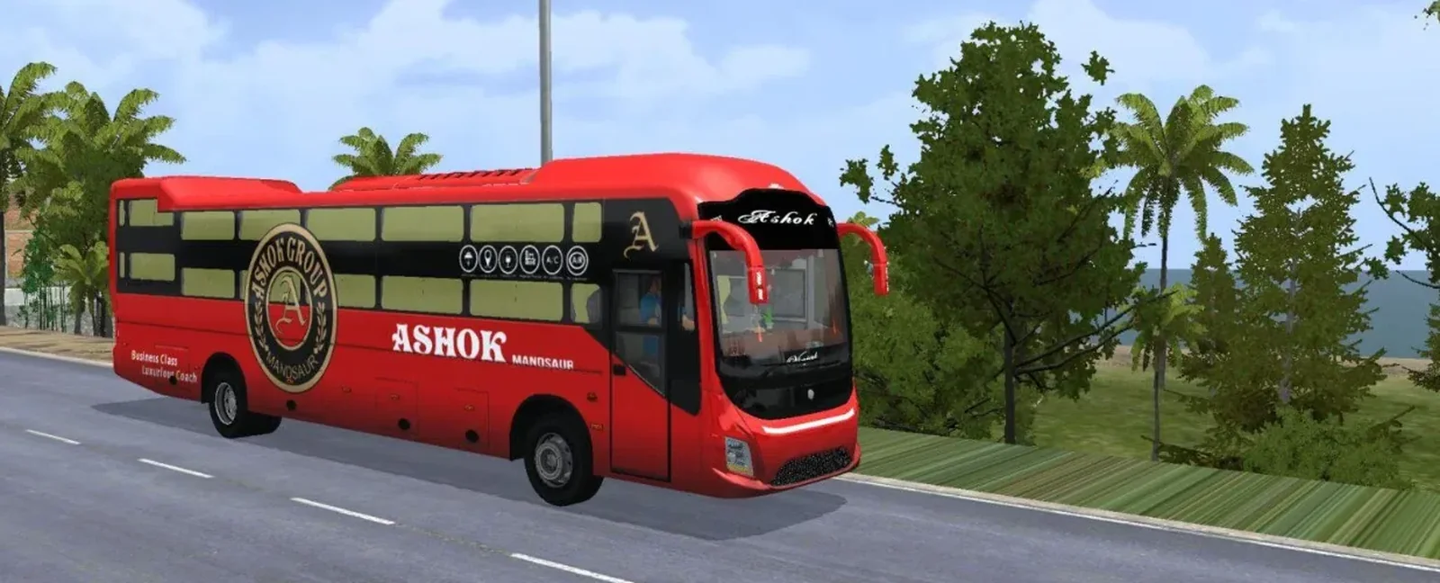 Damodar Spider X Jaswant AC Coach Pack Bussid/Bussin By Simulation World