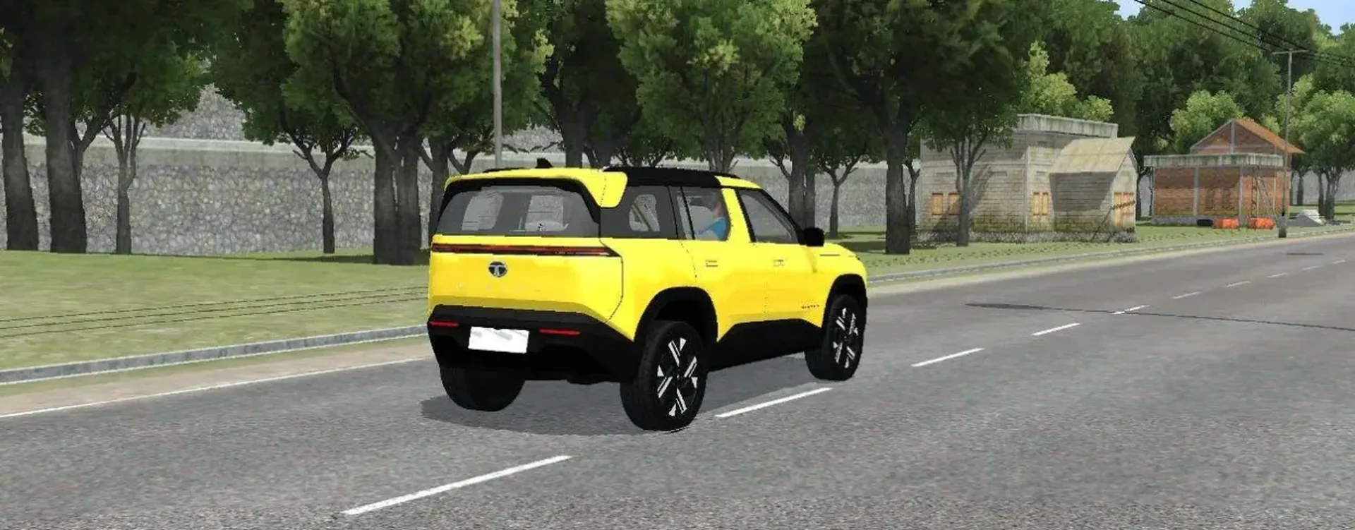 Livery Mod Tata Sierra 2025 Bussid/Bussin By Simulation World screenshot 2