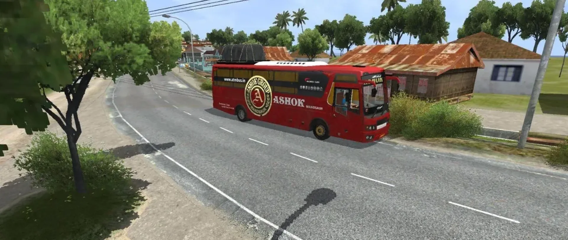 Livery Template Jaswant 2 In 1 Bus Pack For Bussid/Bussin By Simulation World screenshot 1