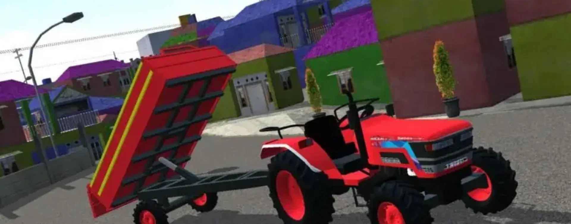 Mahindra Arjun Novo Tractor Mod Bussid/Bussin By Simulation World screenshot 1