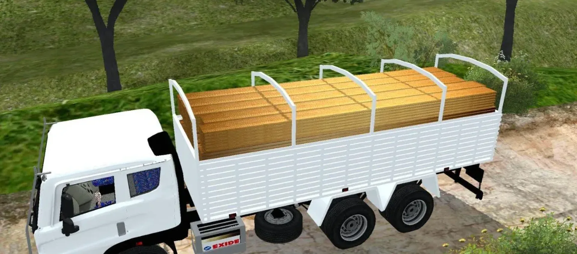 Mahindra Blazo 4 In 1 Truck Pack Bussid/Bussin By Simulation World screenshot 2
