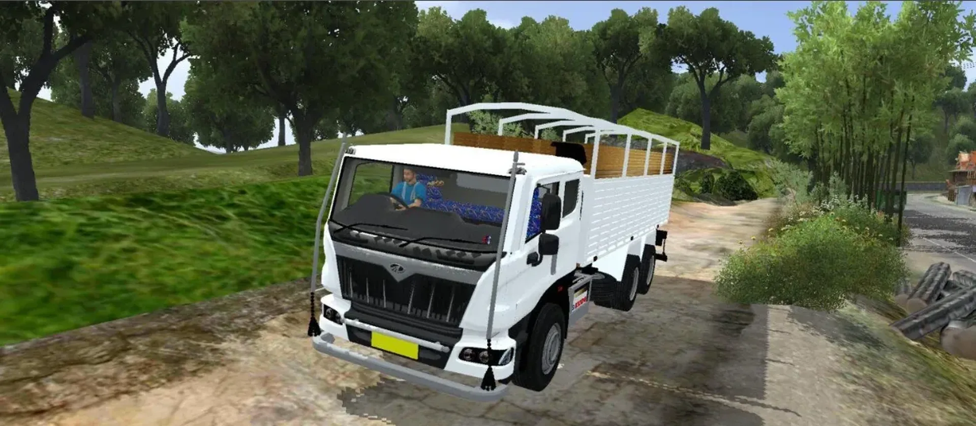 Mahindra Blazo 4 In 1 Truck Pack Bussid/Bussin By Simulation World screenshot 3