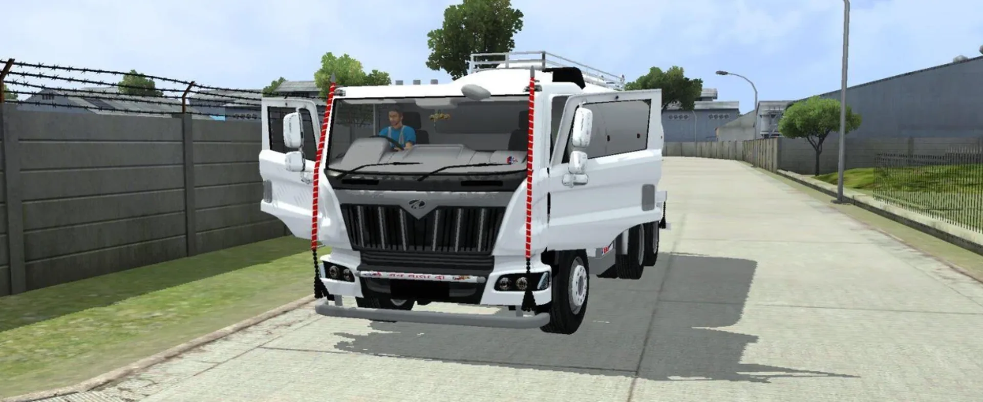 Mahindra Blazo Tanker Truck Mod Bussid/Bussin By Simulation World screenshot 2
