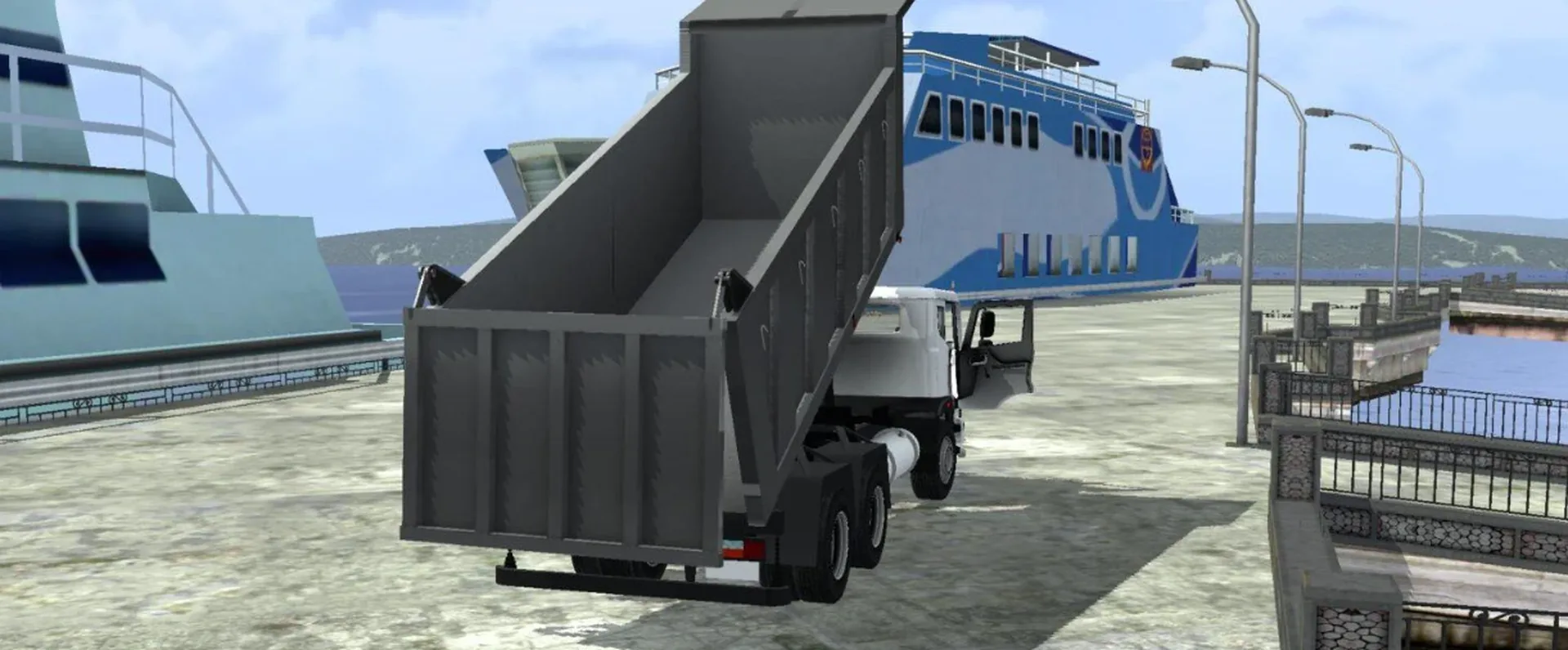Mahindra Blazo Tipper Truck Mod Bussid/Bussin By Simulation World screenshot 3