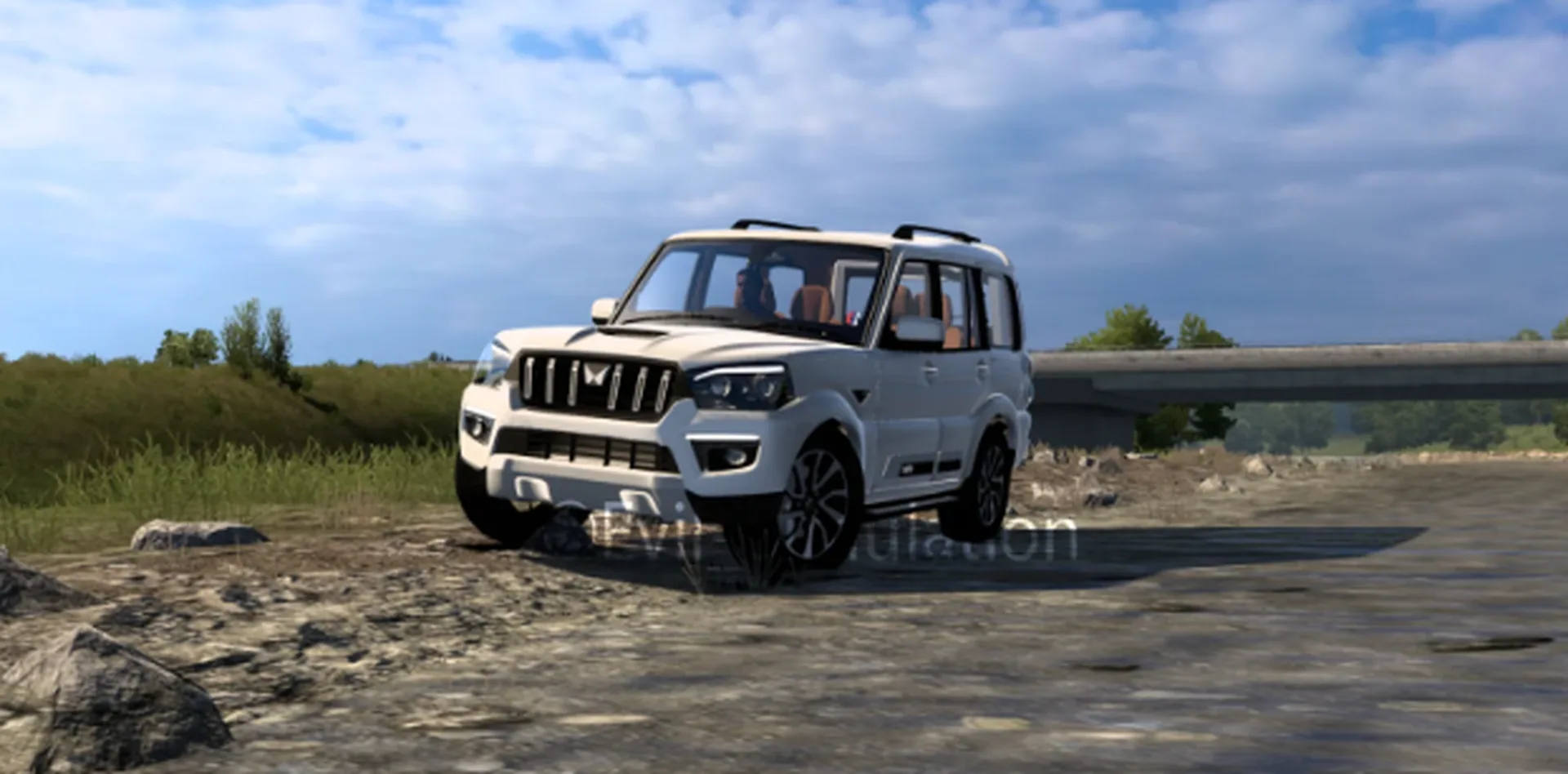 Mahindra Scorpio Car Pack Ets2 By Simulation World screenshot 1