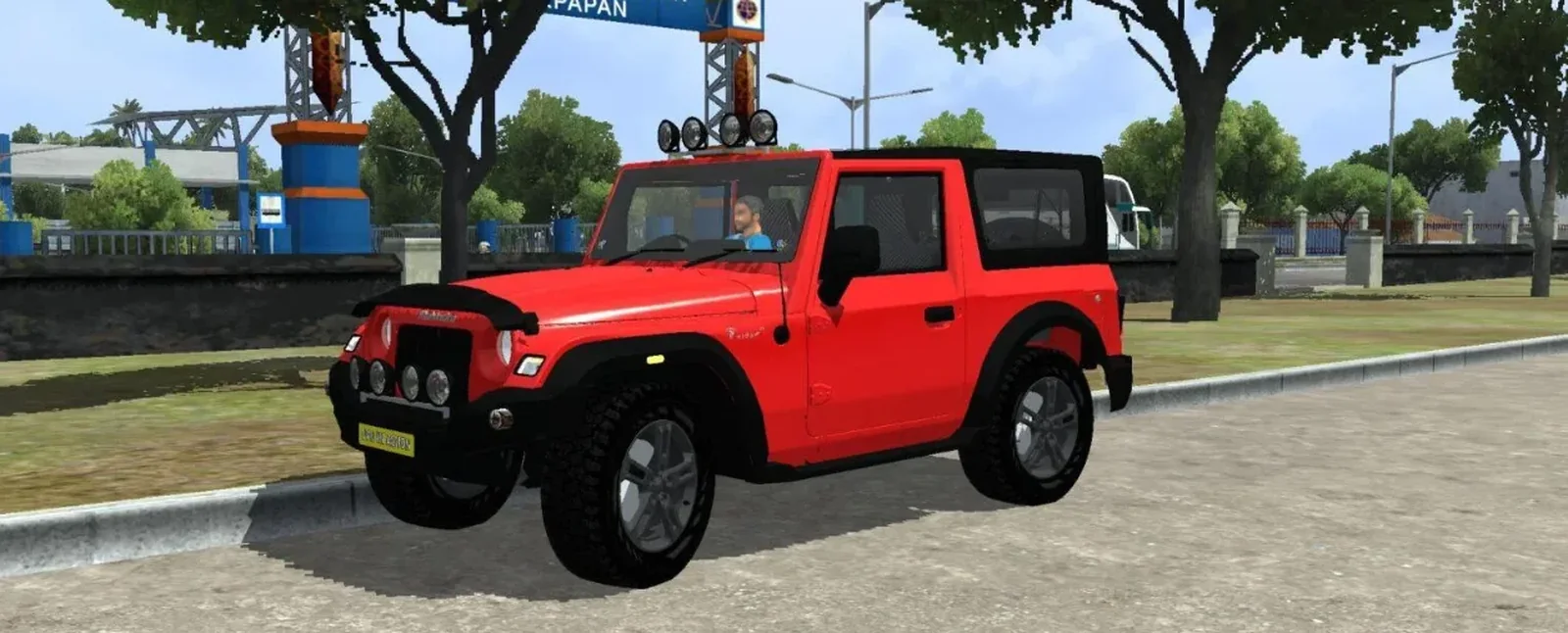 Mahindra Thar Junglee Edition Mod Bussid/Bussin By Simulation World
