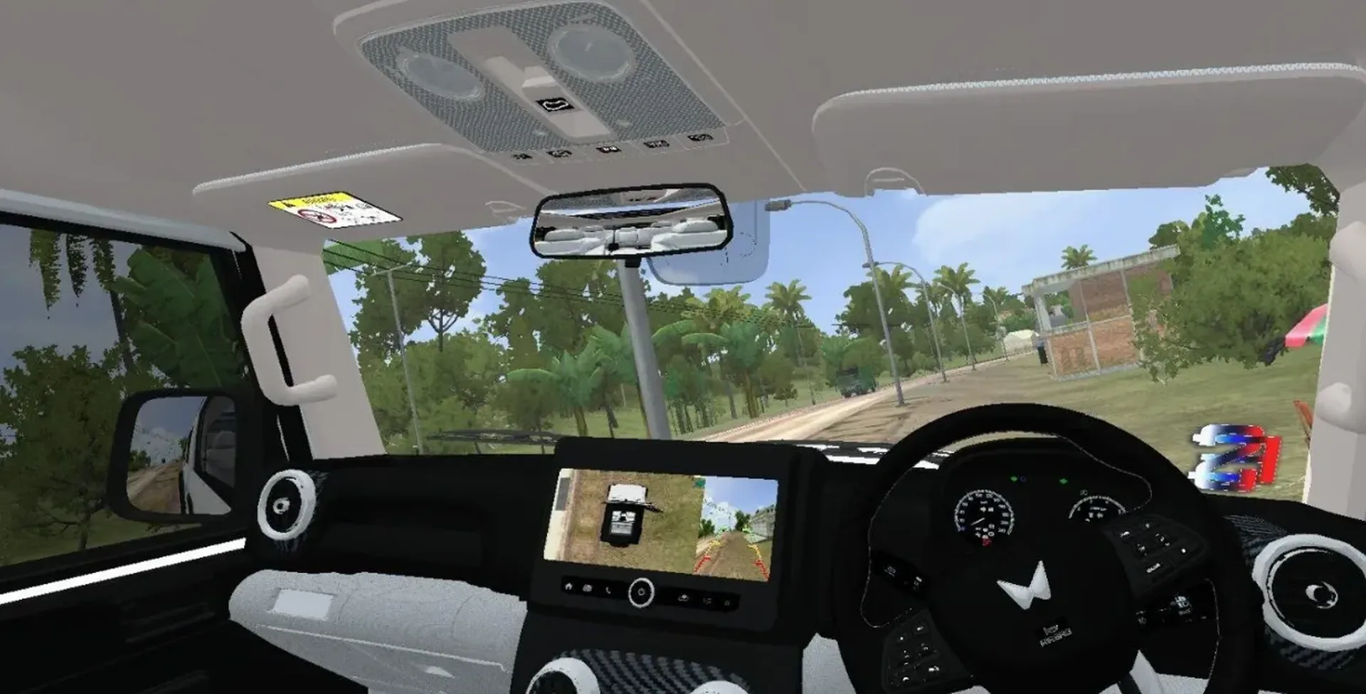 Mahindra Thar Roxx Premium Mod Bussid/Bussin By Simulation World screenshot 3