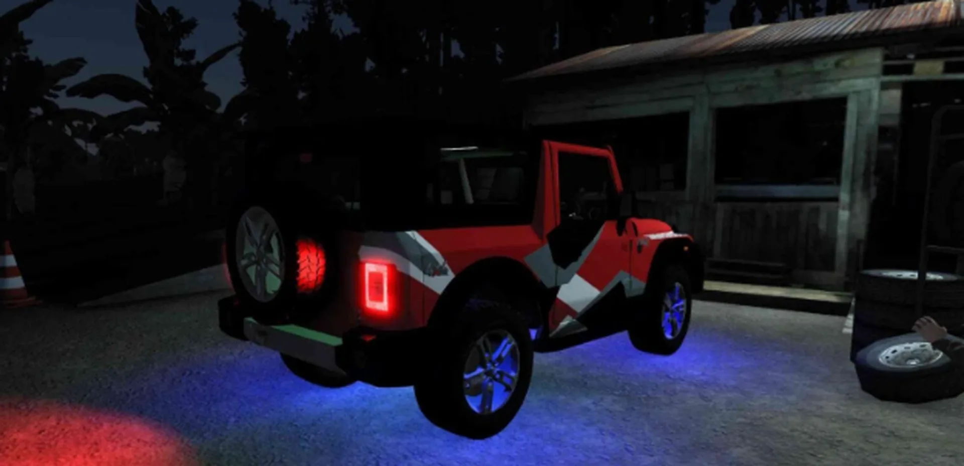 Mahindra Thar SUV Car Mod Ets2 By Simulation World screenshot 3
