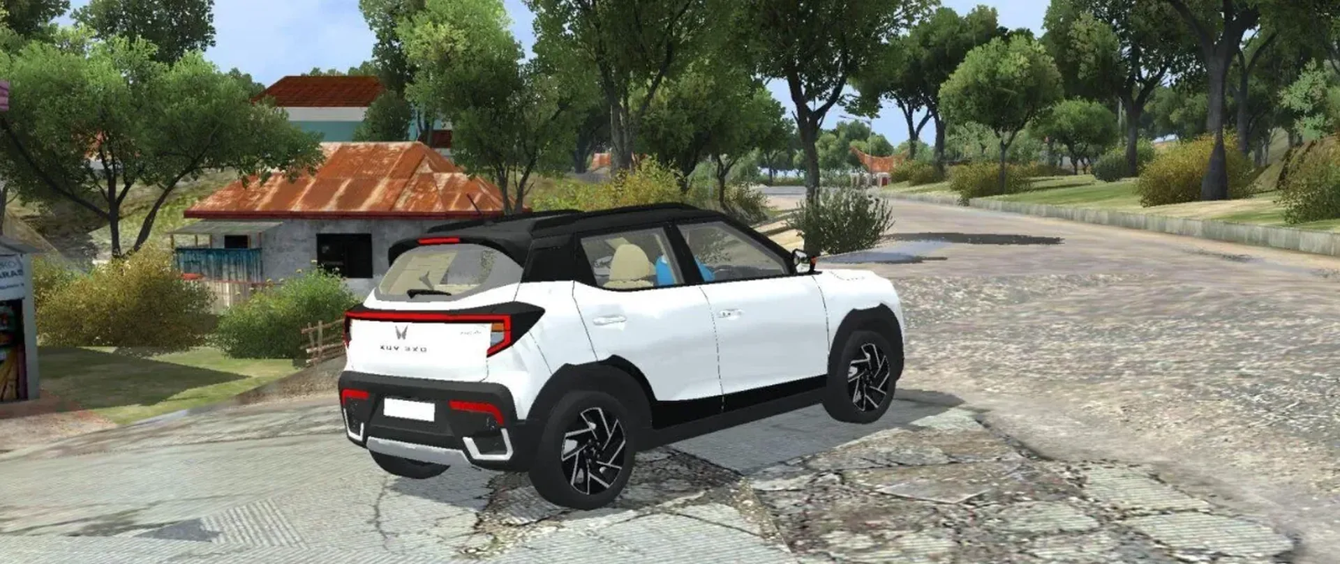 Mahindra XUV 3XO Bussid/Bussin car Mod By Simulation World screenshot 3