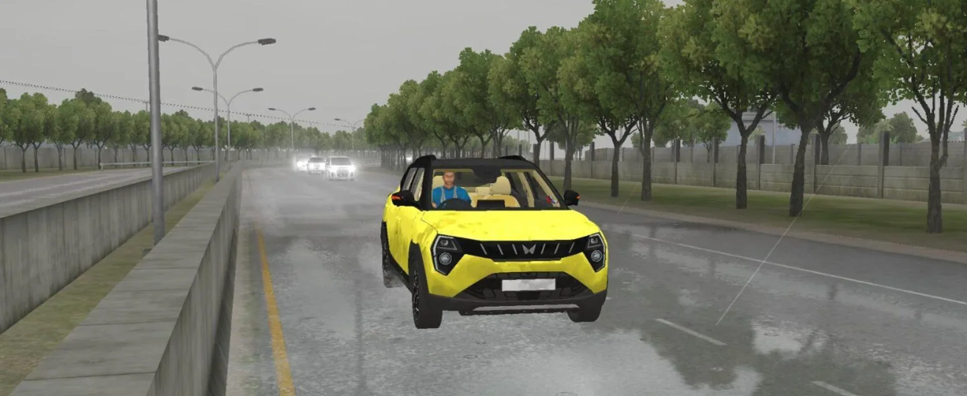 Mahindra XUV 3XO Bussid/Bussin car Mod By Simulation World screenshot 1