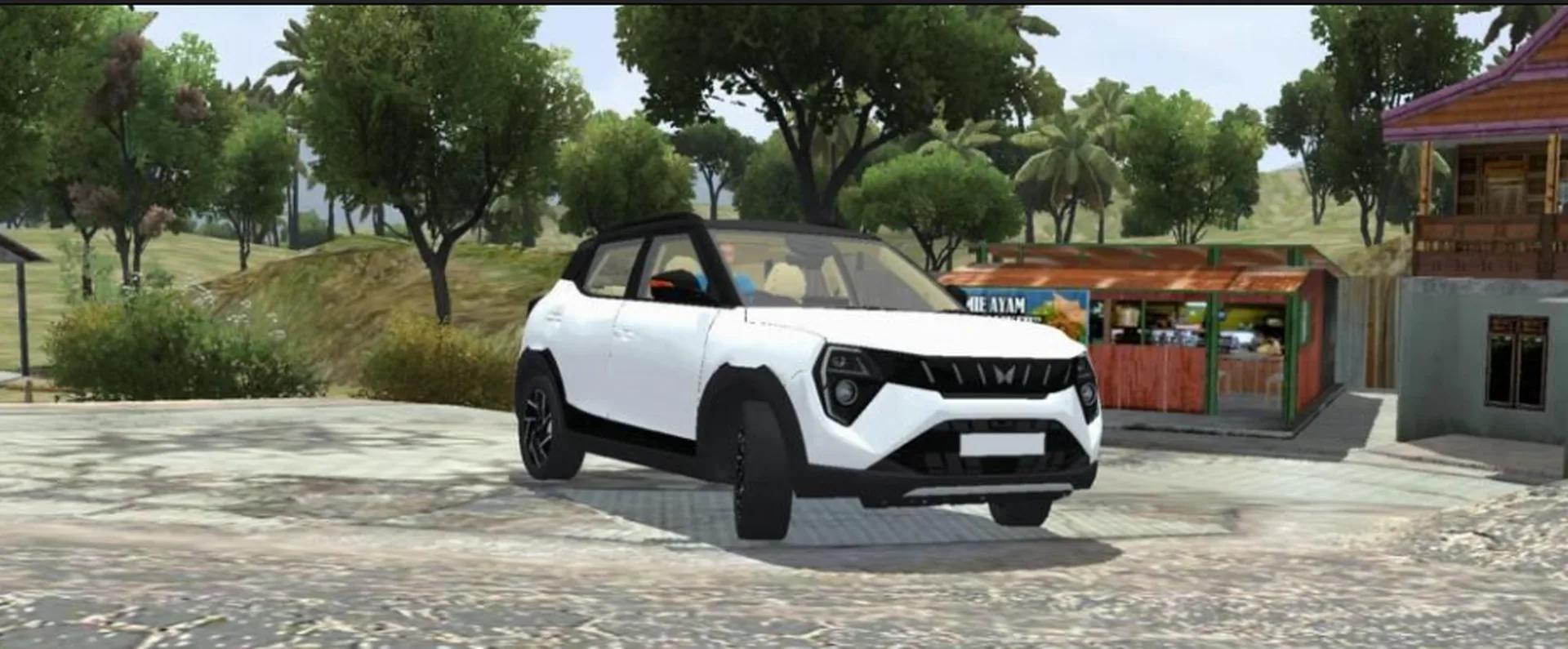 Mahindra XUV 3XO Mod BUSSID/BUSSIN By Simulation World screenshot 1