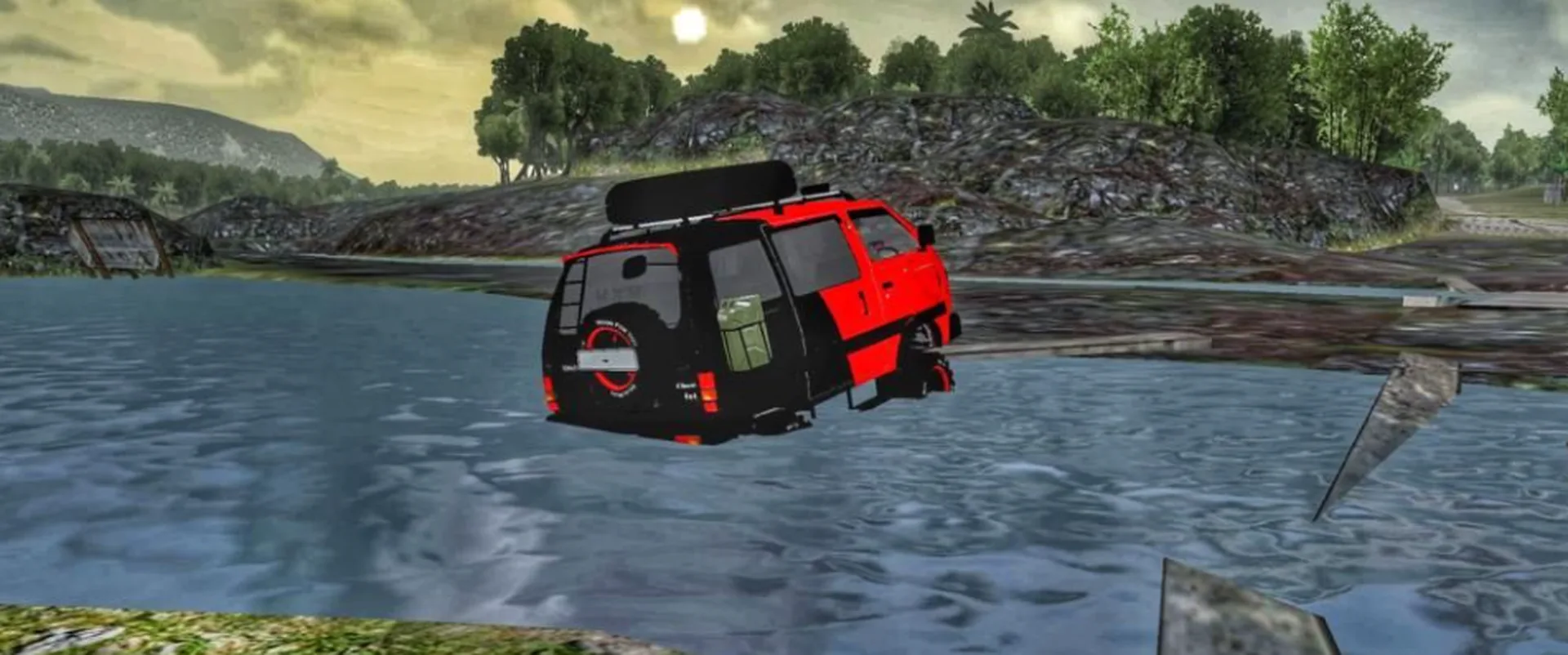 Maruti Omni 4x4 offroader mod by Mods For You screenshot 2