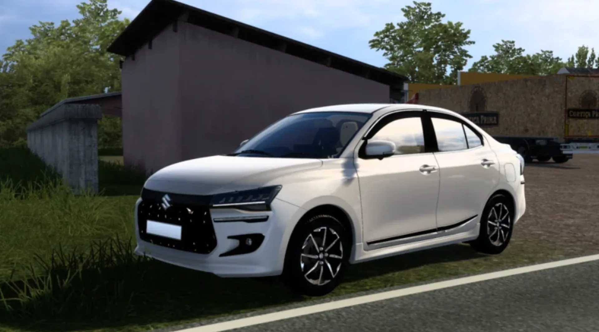 Maruti Suzuki Dzire 2024 Car Mod Ets2 By Simulation World screenshot 4