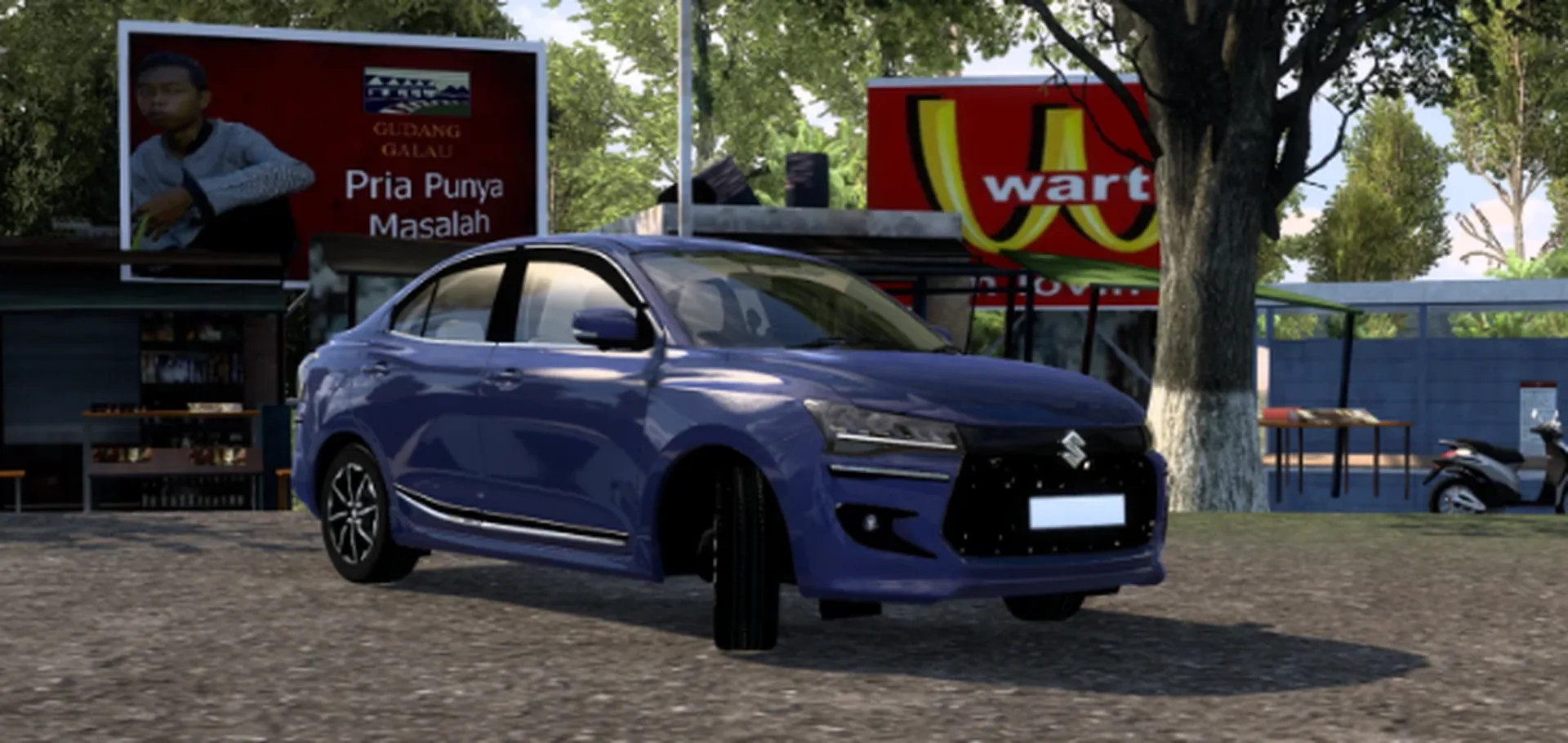 Maruti Suzuki Dzire 2024 Car Mod Ets2 By Simulation World screenshot 3