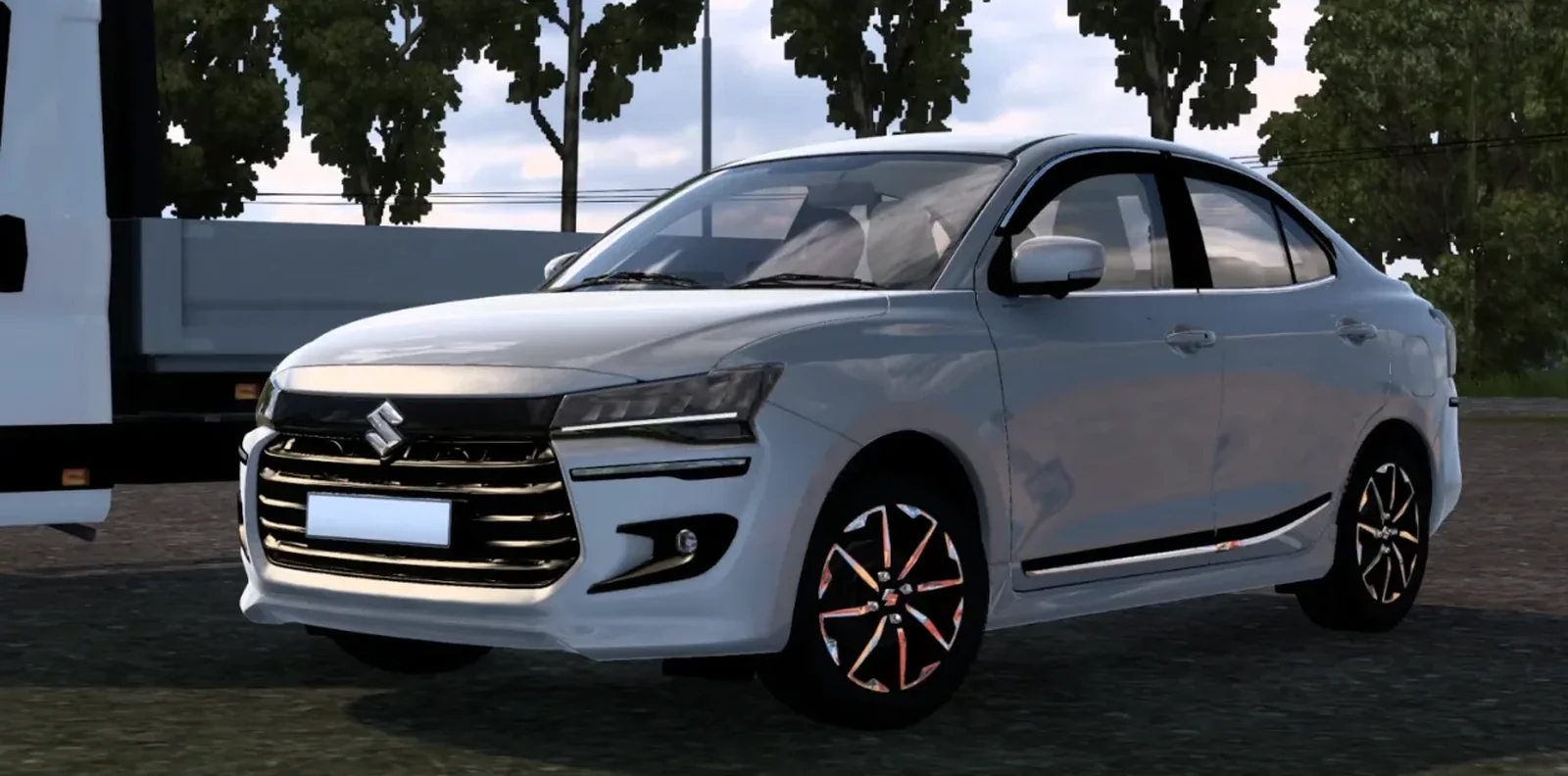Maruti Suzuki Dzire 2024 Car Mod Ets2 By Simulation World