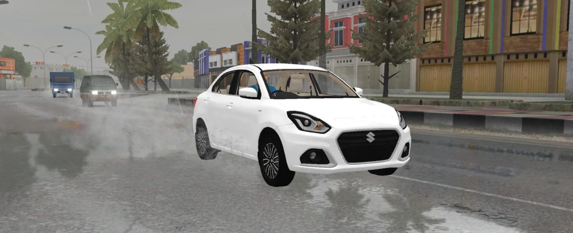 Maruti Suzuki Swift Dzire Mod Bussid/Bussin By Simulation World screenshot 1