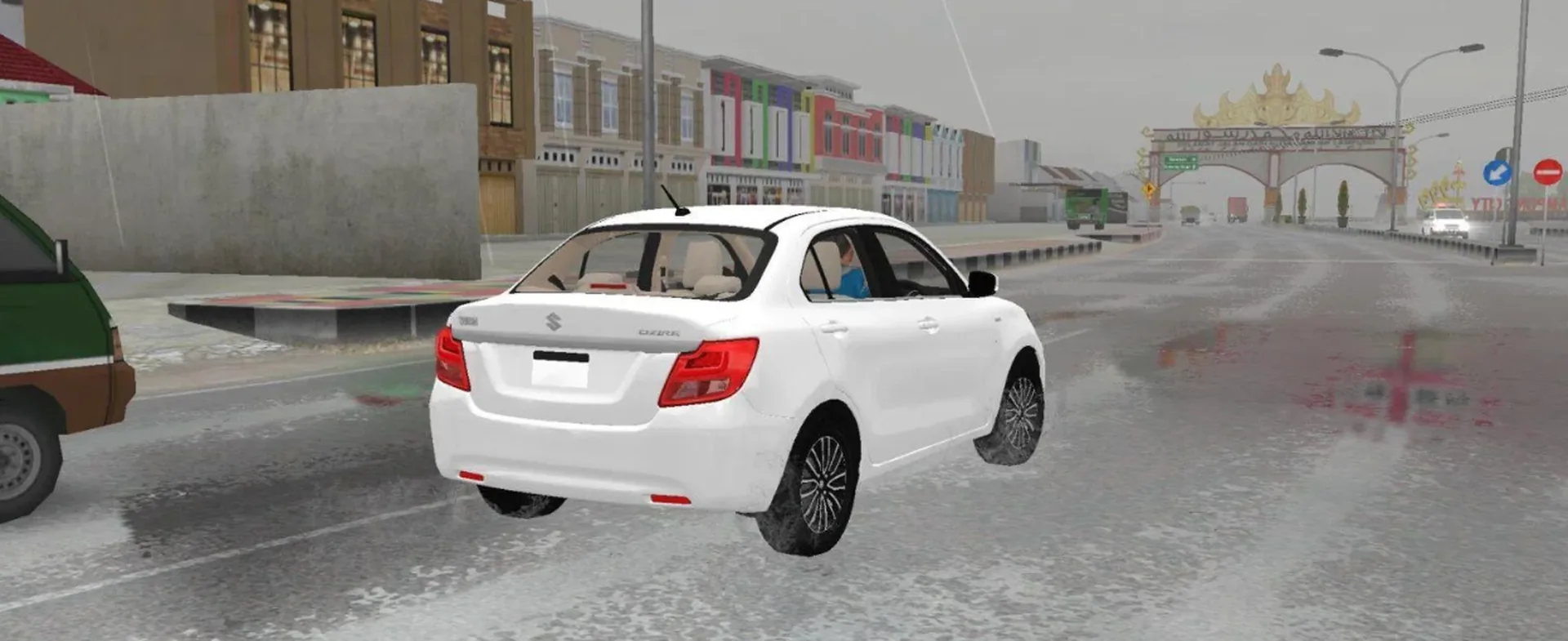 Maruti Suzuki Swift Dzire Mod Bussid/Bussin By Simulation World screenshot 2