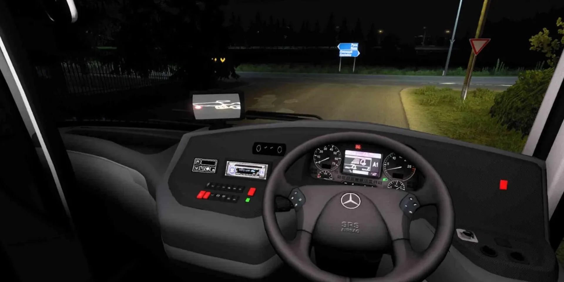 Mercedes Shd Bus Mod Ets2 Free By Simulation World screenshot 2