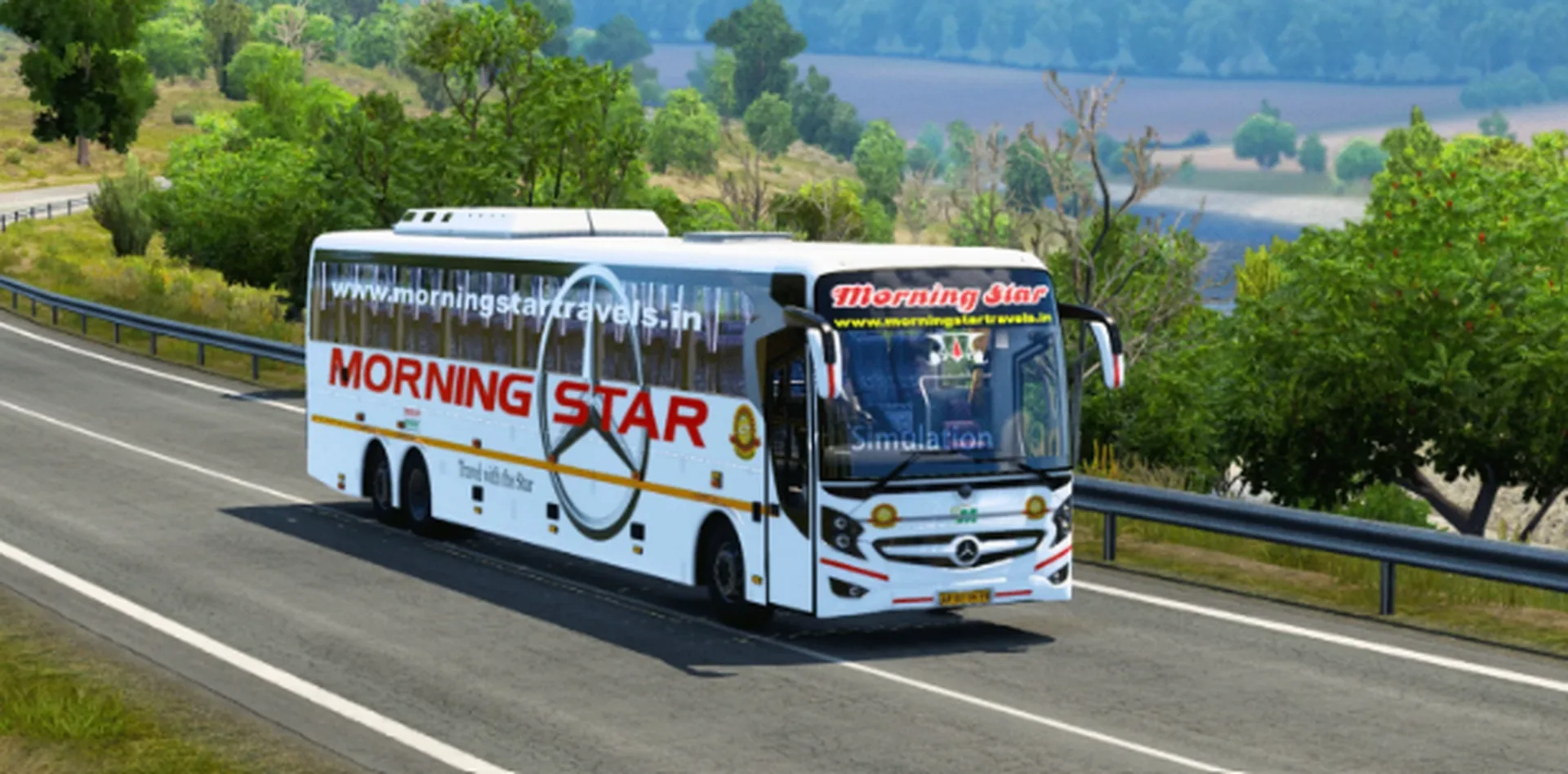 Mercedes SHD Premium Bus Mod Ets2 By Simulation World screenshot 1