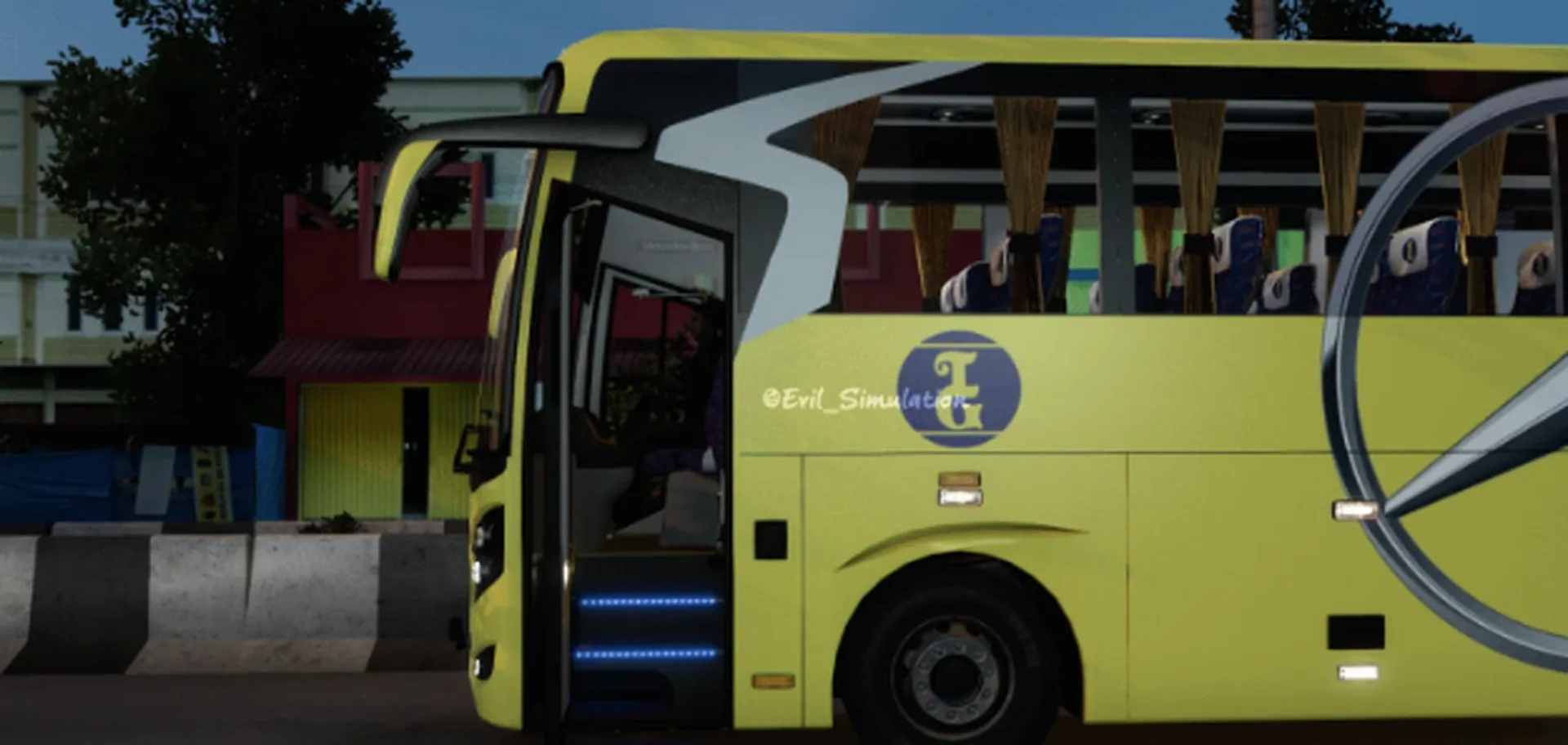 Mercedes SHD Premium Bus Mod Ets2 By Simulation World screenshot 3