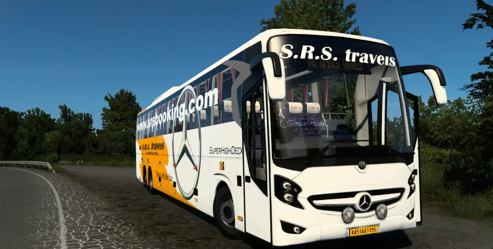 Mercedes SHD Premium Bus Mod Ets2 By Simulation World