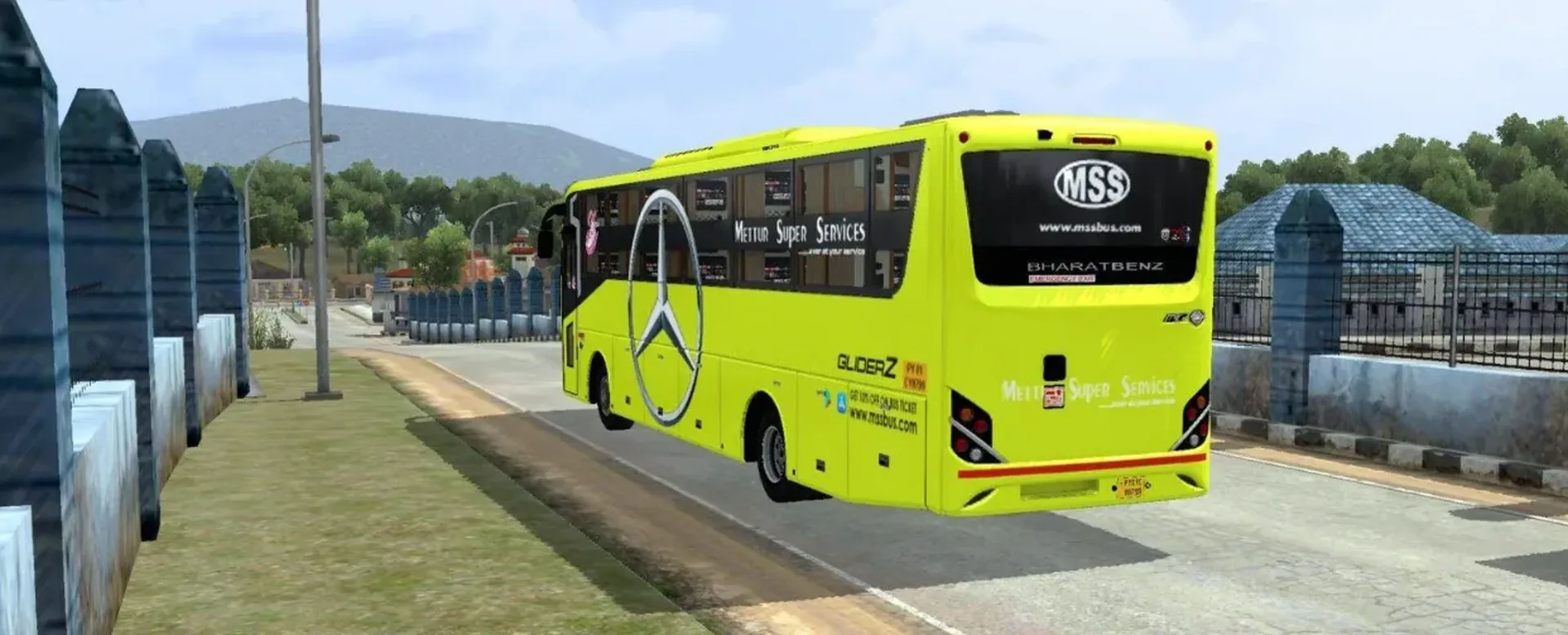MG Gliderz BS4 Premium Bus Mod Bussid/Bussin By Simulation World screenshot 3