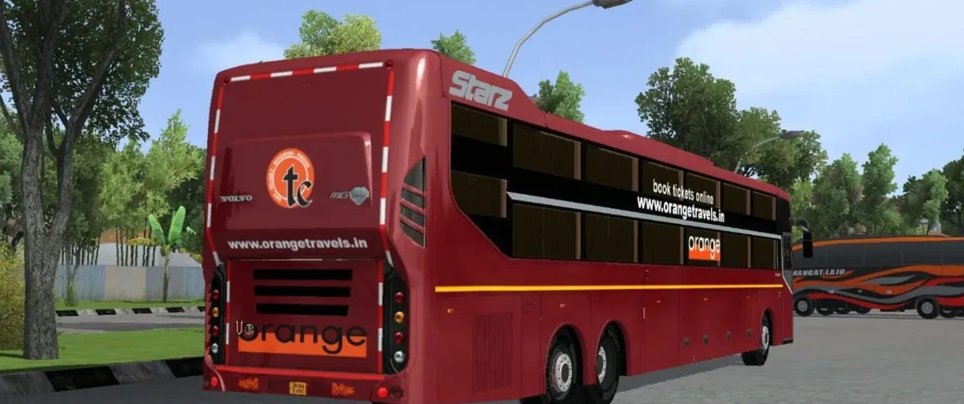 MG Starz Sleeper Bus Mod Bussid/Bussin screenshot 2