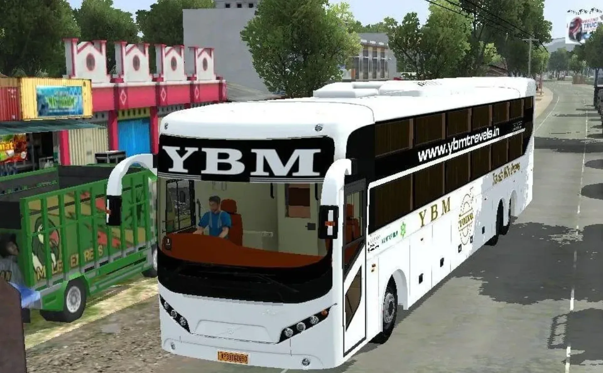 MG Starz Sleeper Bus Mod Bussid/Bussin screenshot 1