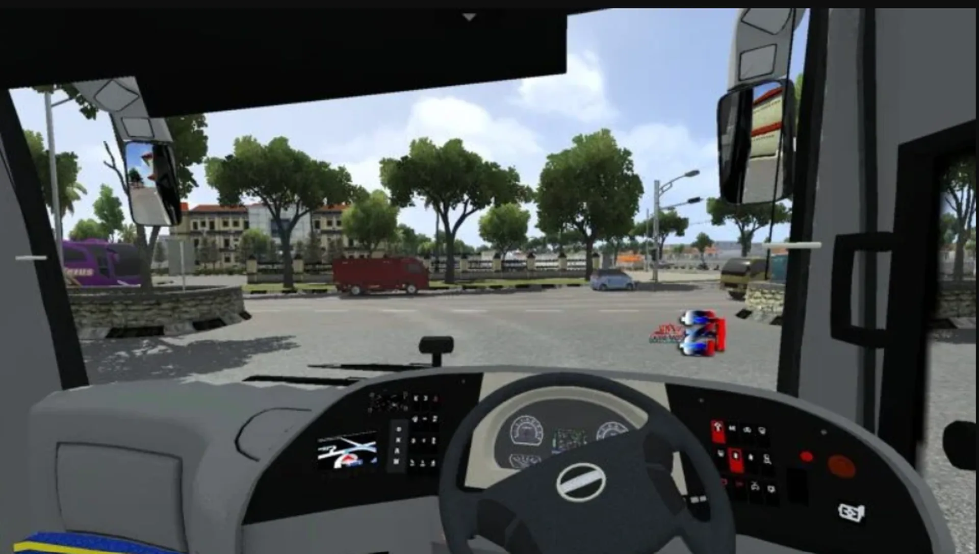 Nuego Sleeper Bus Mod Bussid/Bussin By Simulation World screenshot 4