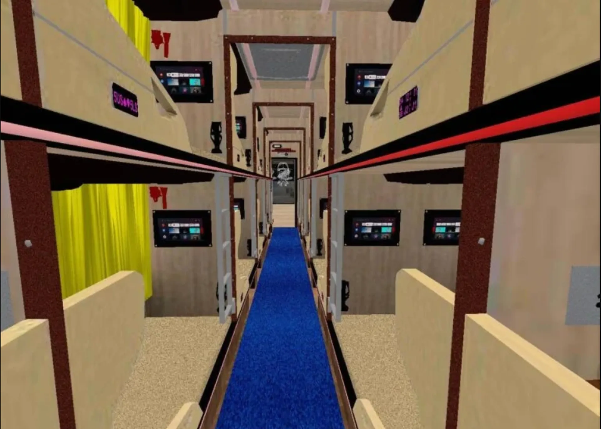 Prakash Capella Bs6 Sleeper Bus Mod Bussid/Bussin By Simulation World screenshot 4