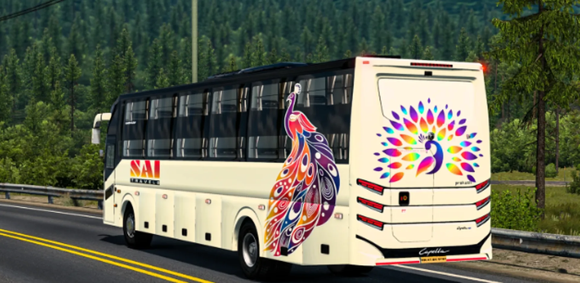 Prakash Capella Gt Sleeper Bus Mod Pack Ets2 By Simulation World screenshot 4