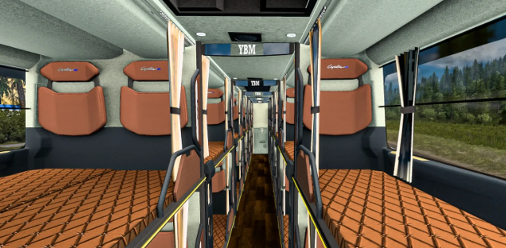 Prakash Capella Gt Sleeper Bus Mod Pack Ets2 By Simulation World screenshot 2