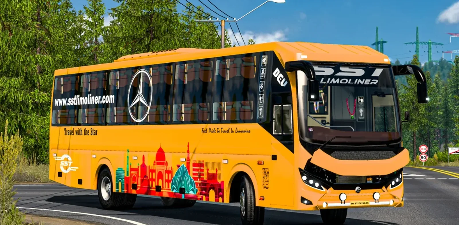 Prakash Capella Gt Sleeper Bus Mod Pack Ets2 By Simulation World