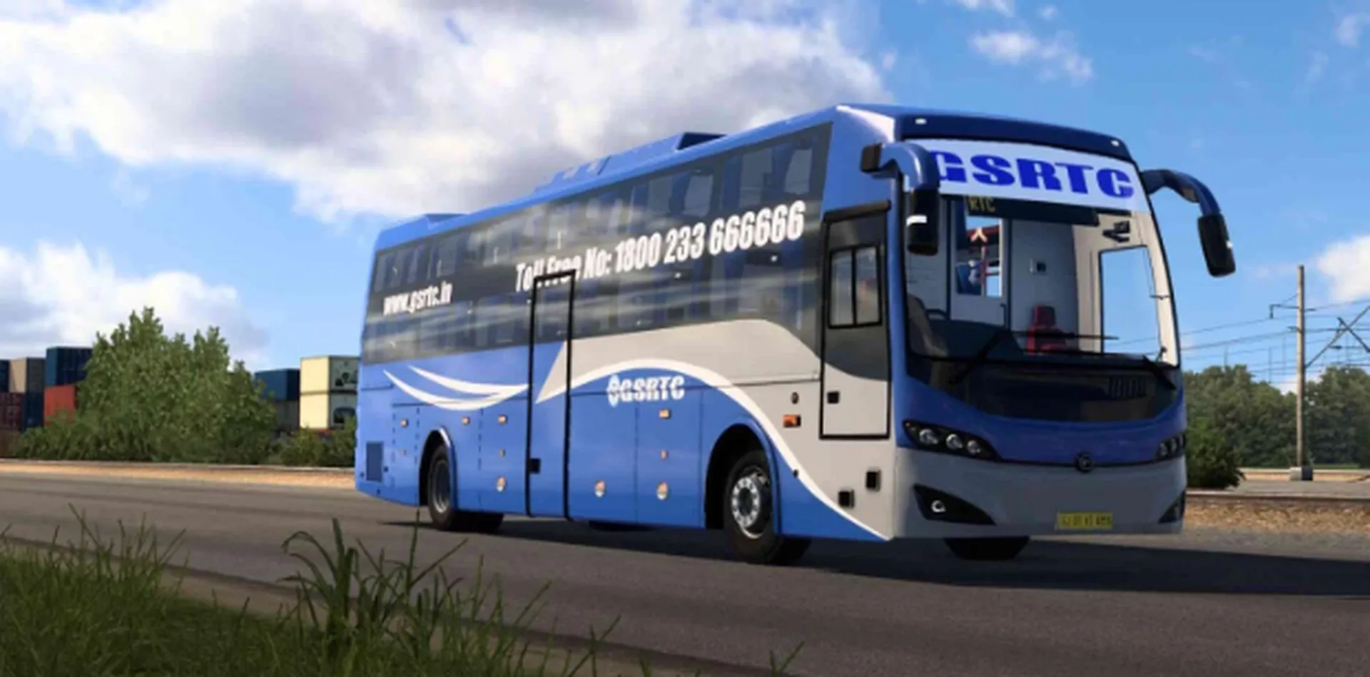 Prakash Volvo Celeste Premium Bus Mod Pack Ets2 By Simulation World screenshot 3