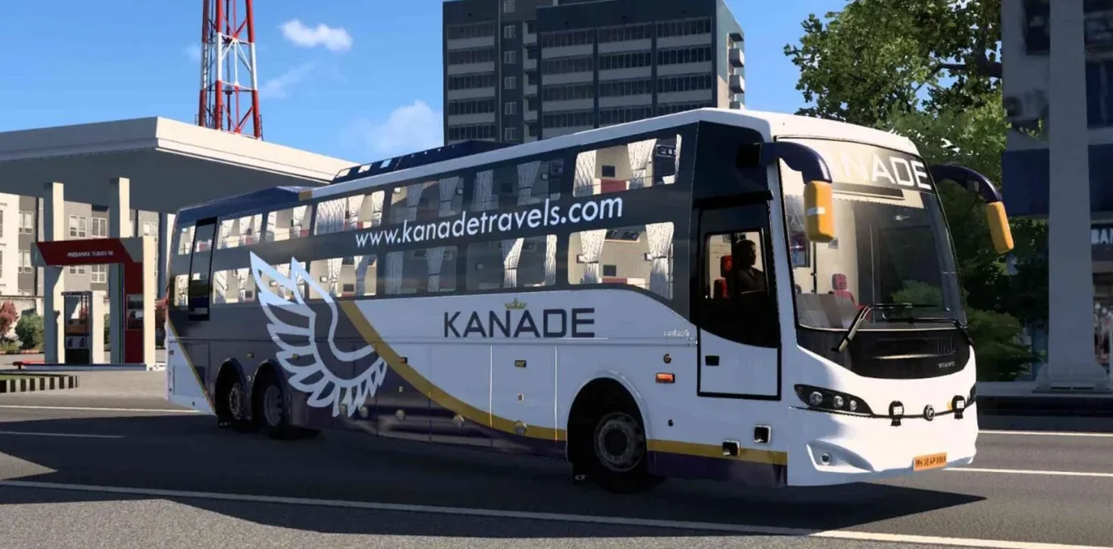 Prakash Volvo Celeste Premium Bus Mod Pack Ets2 By Simulation World