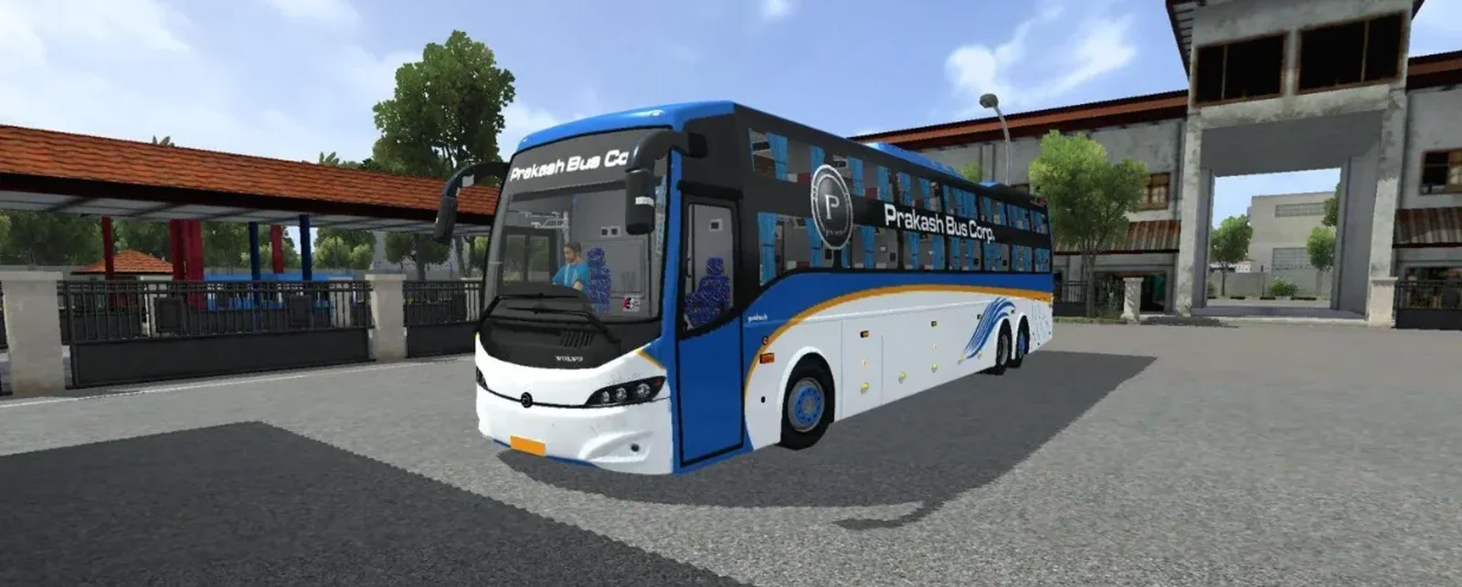 Prakash Volvo Celeste Sleeper Bus Mod Bussid/Bussin By Simulation World