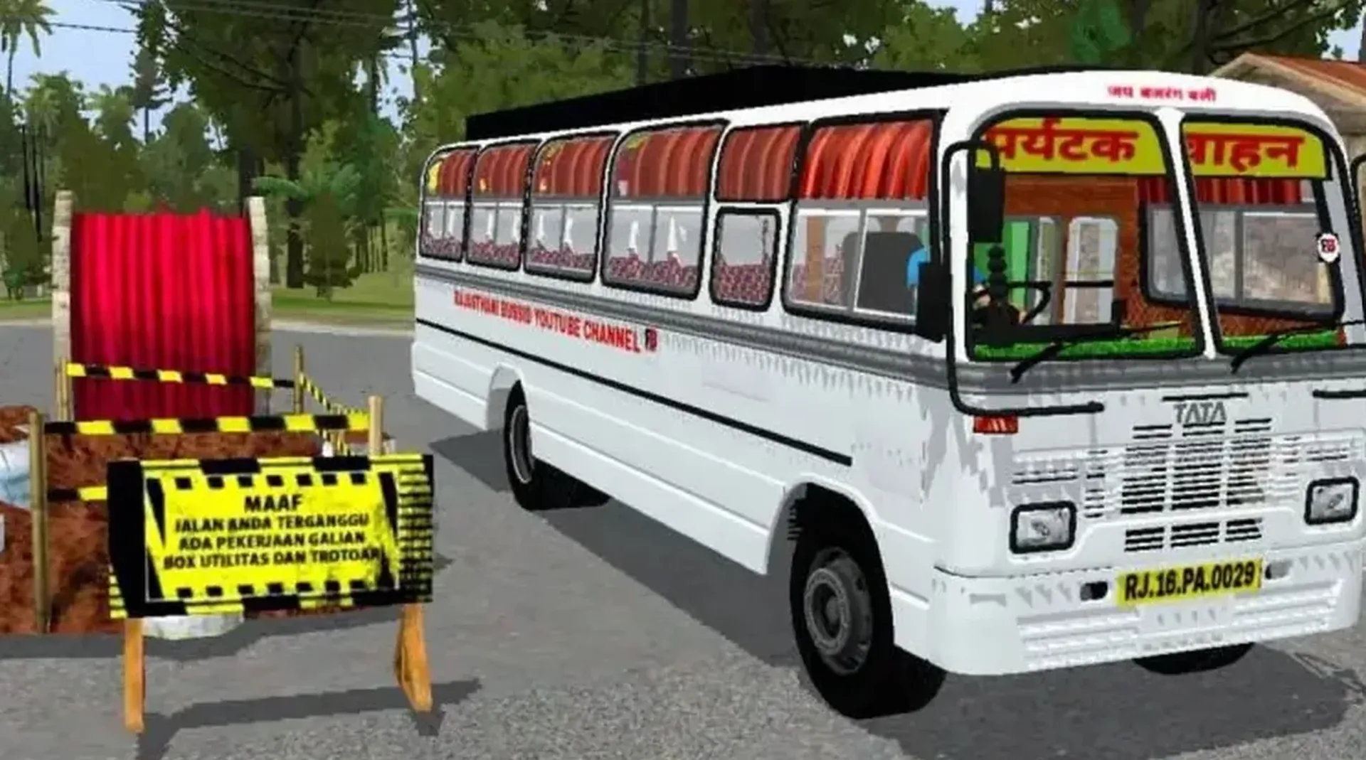 Rajasthani Map Mod Bussid/Bussin By Simulation World screenshot 1