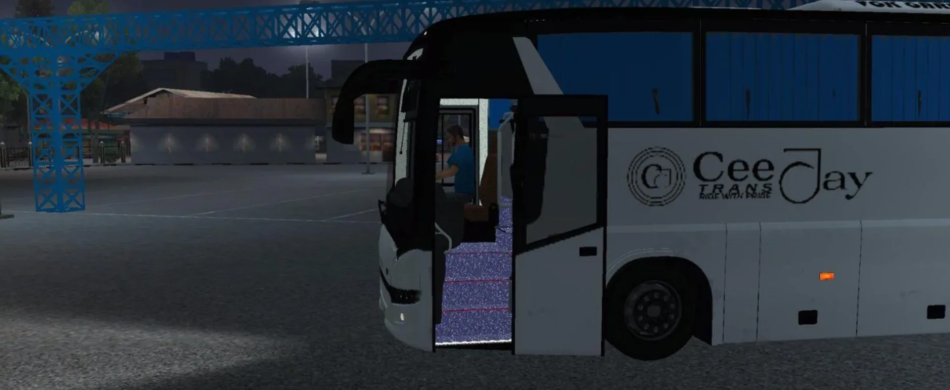 Scania Metrolink Bi-axle Seater Bus Mod Bussid/Bussin By Simulation World screenshot 3