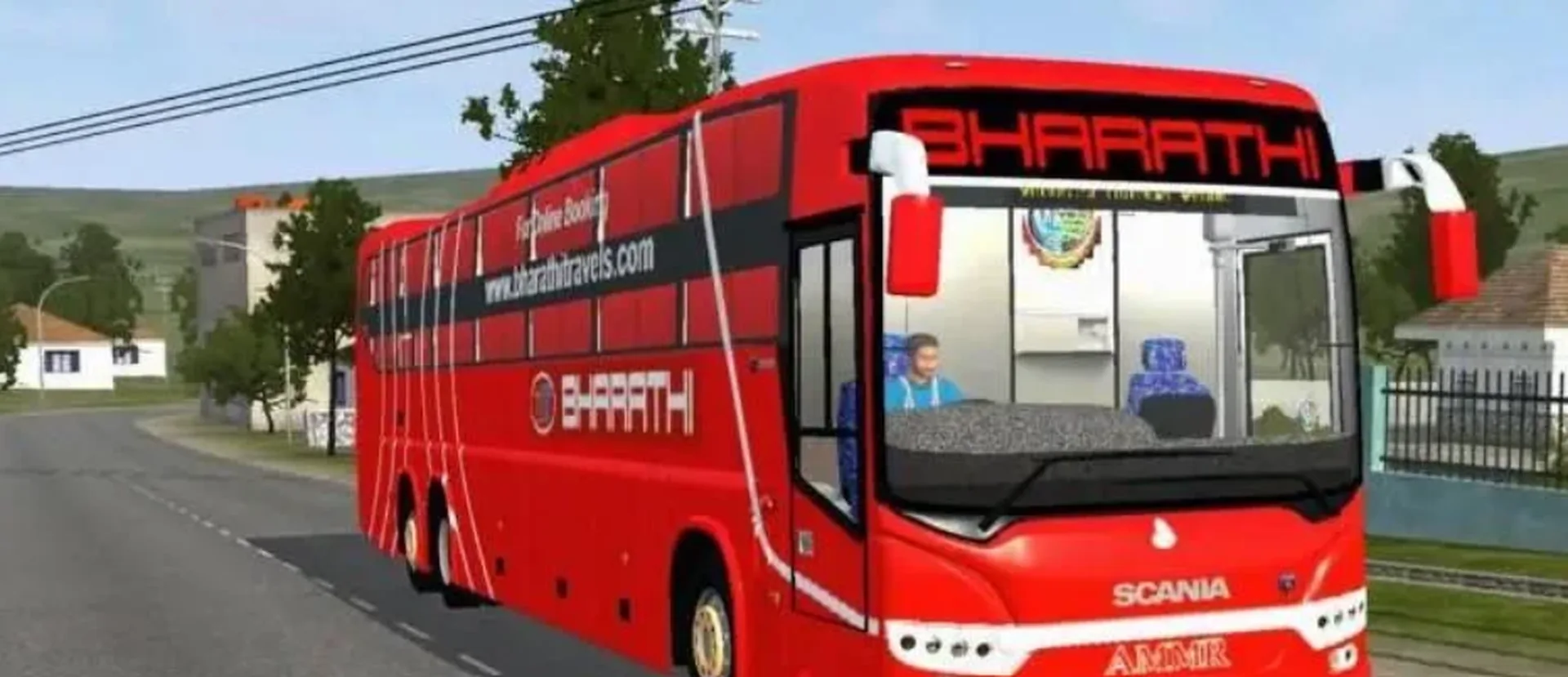 Scania Metrolink Sleeper Bus Mod Bussid/Bussin By Simulation World screenshot 1