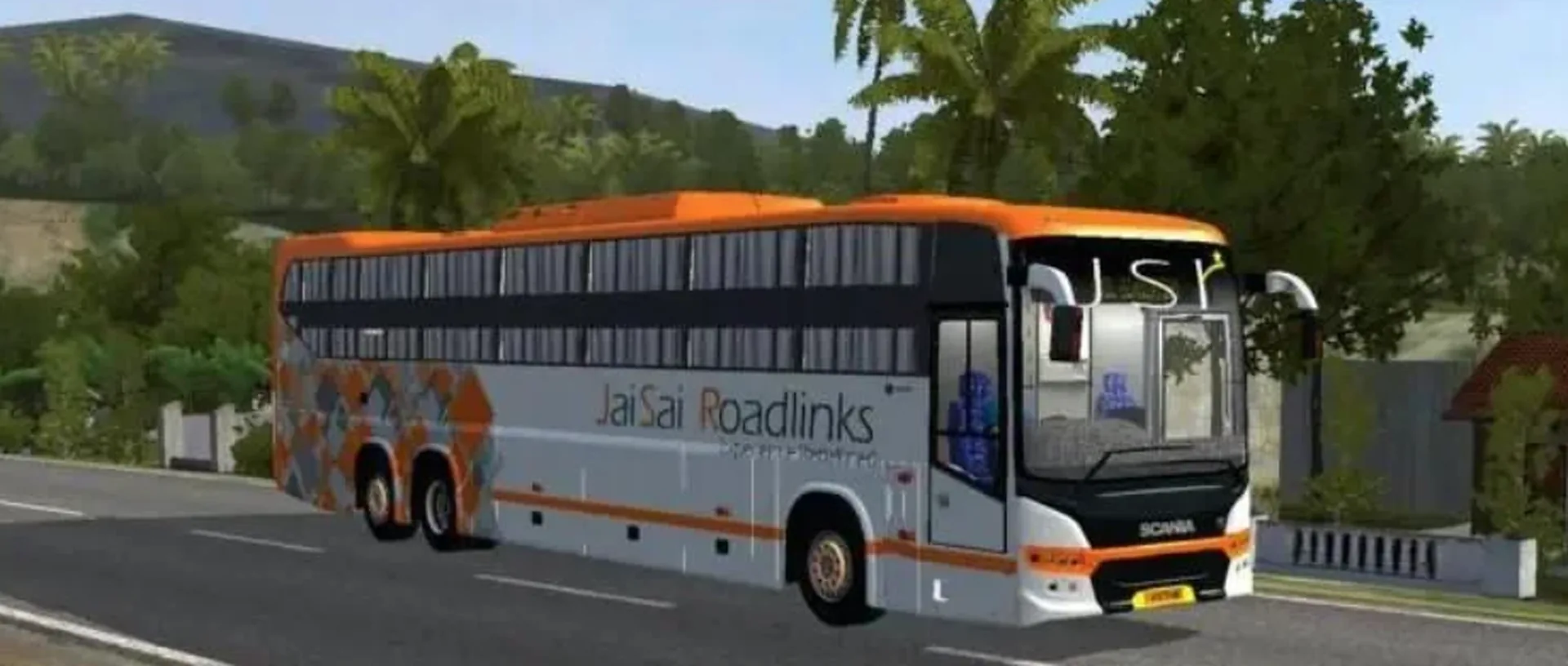 Scania Metrolink Sleeper Bus Mod Bussid/Bussin By Simulation World screenshot 3