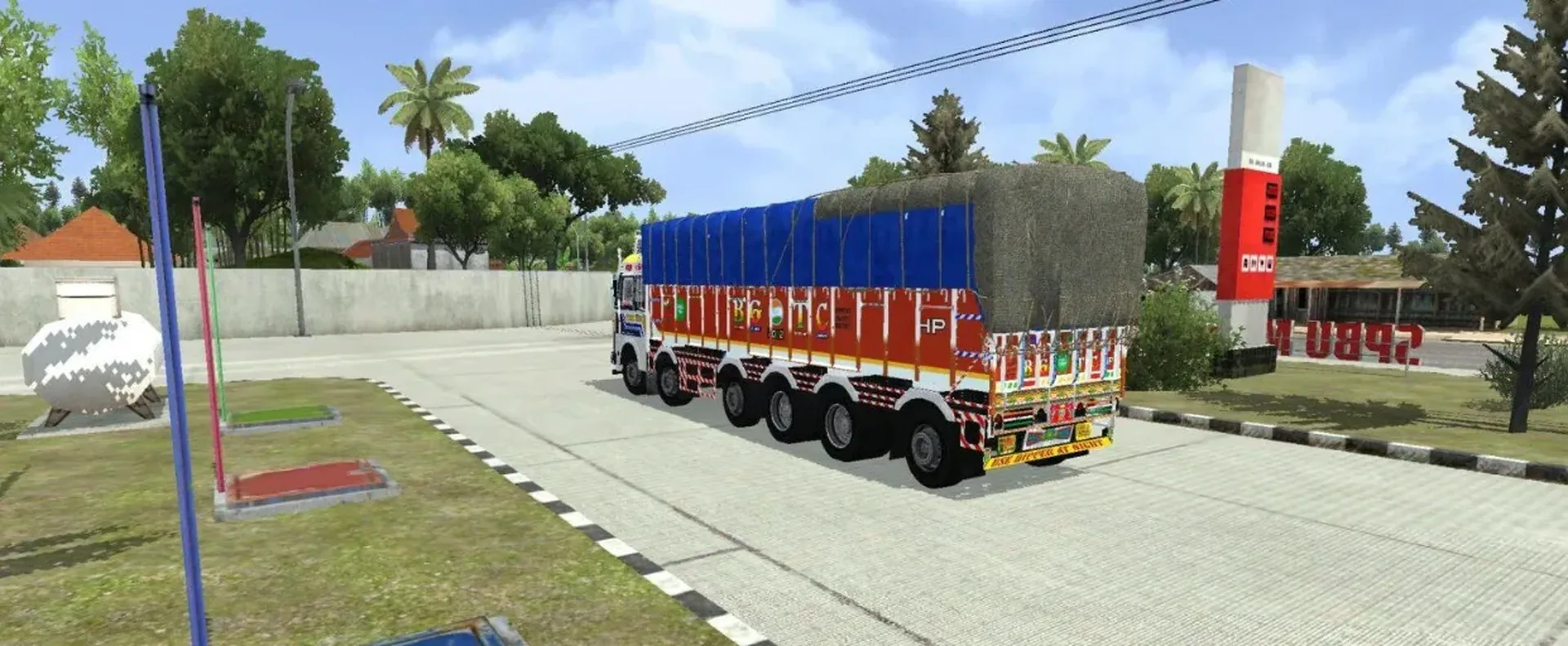 Tata 16 Wheeler BS4 Truck Mod Bussid/Bussin By Simulation World screenshot 3