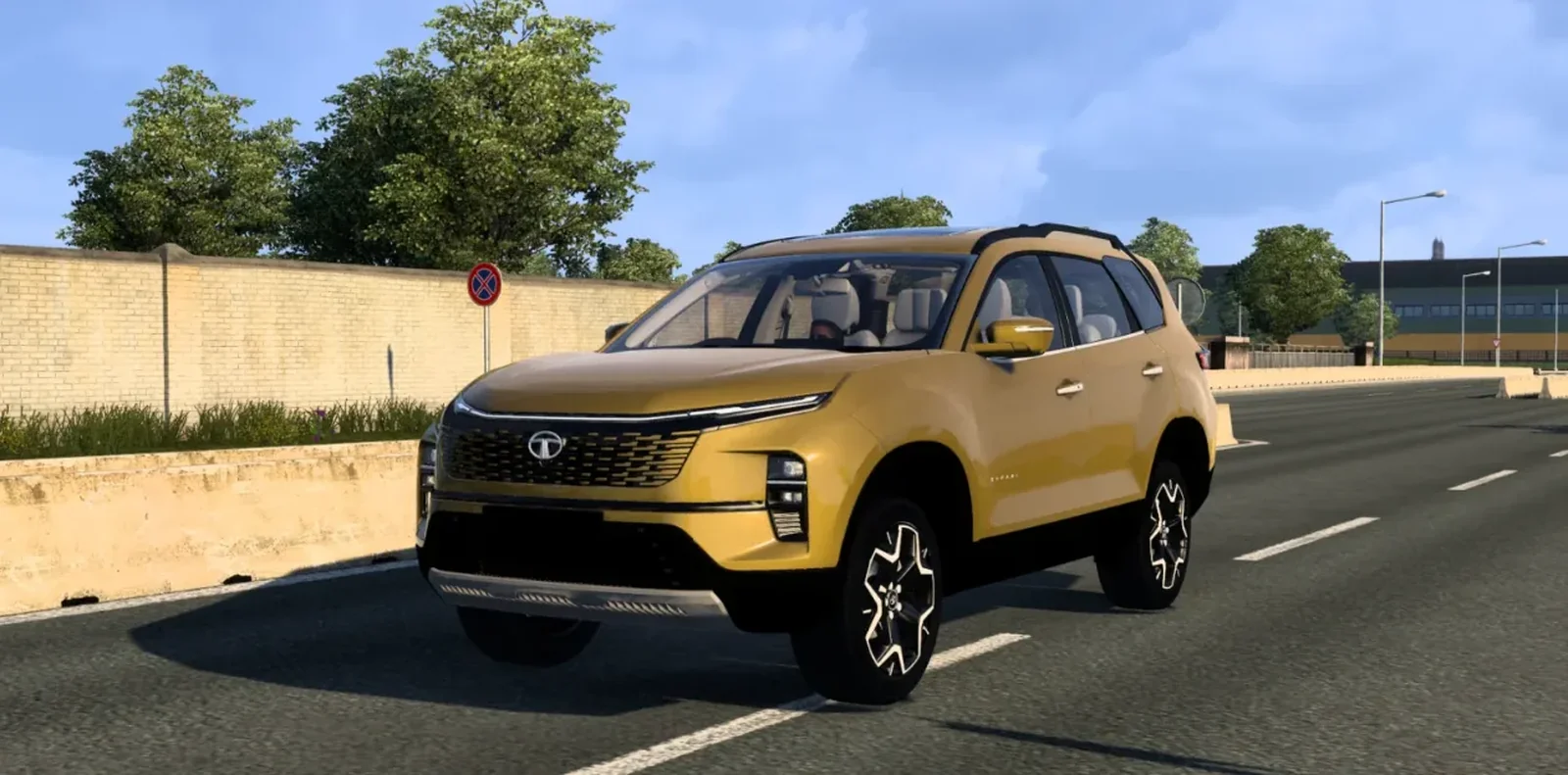 Tata Safari 2024 SUV Car Mod Ets2 By Simulation World