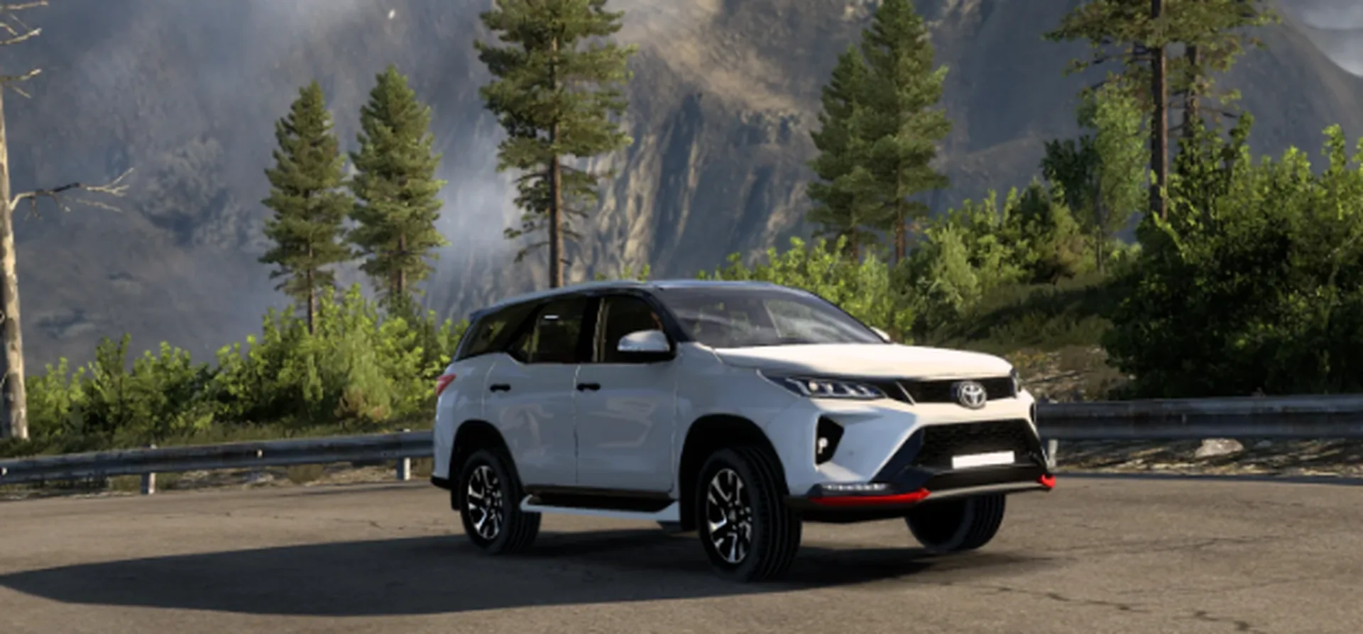 Toyota Fortuner Legender SUV Car Mod Ets2 By Simulation World screenshot 1
