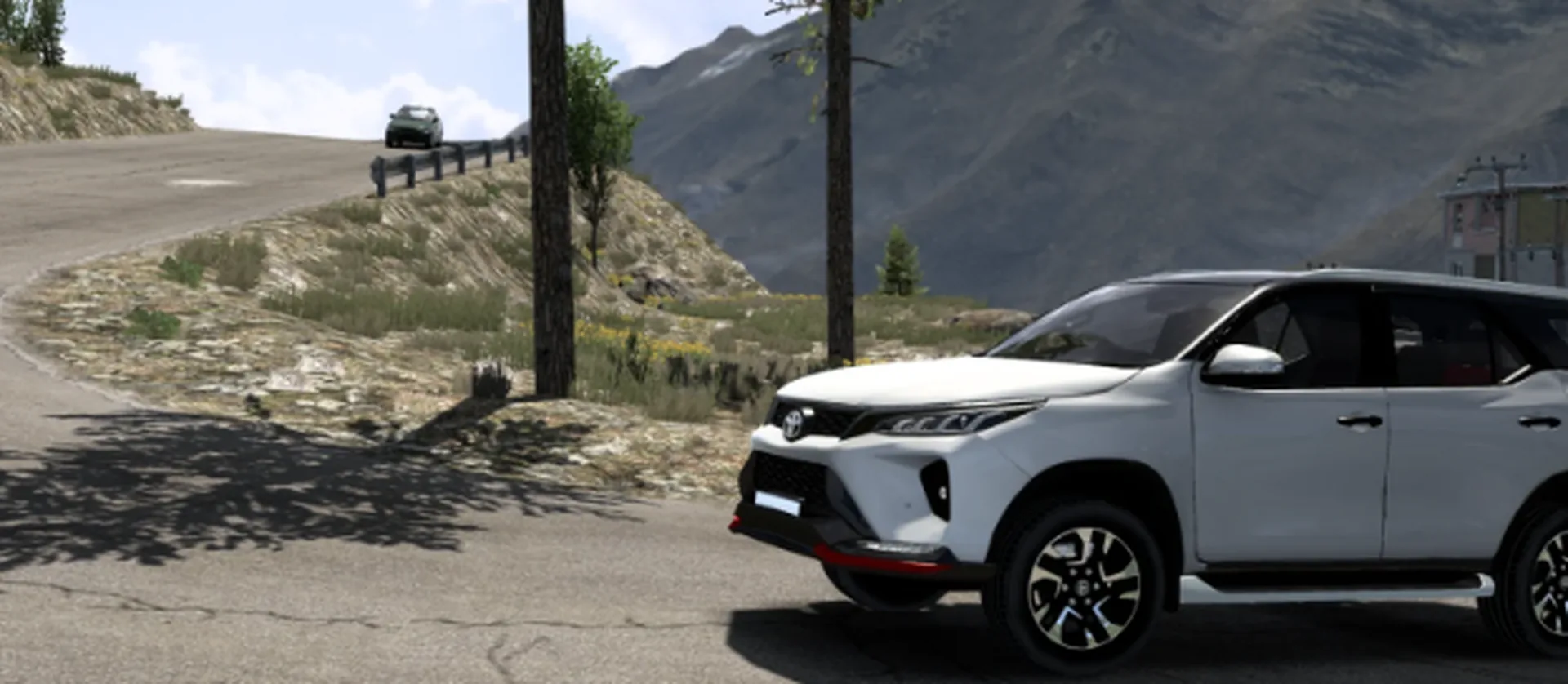 Toyota Fortuner Legender SUV Car Mod Ets2 By Simulation World screenshot 3