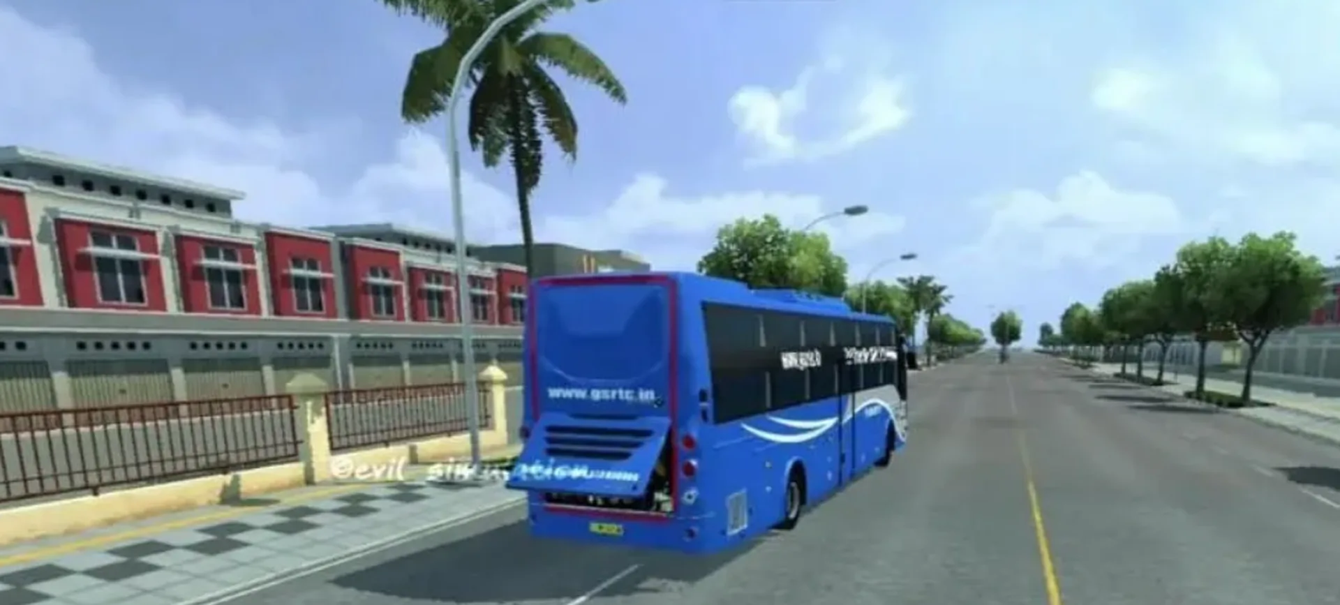 Volvo Celeste B8r (Bi-axle) Sleeper Bus Mod Bussid/Bussin By Simulation World screenshot 3